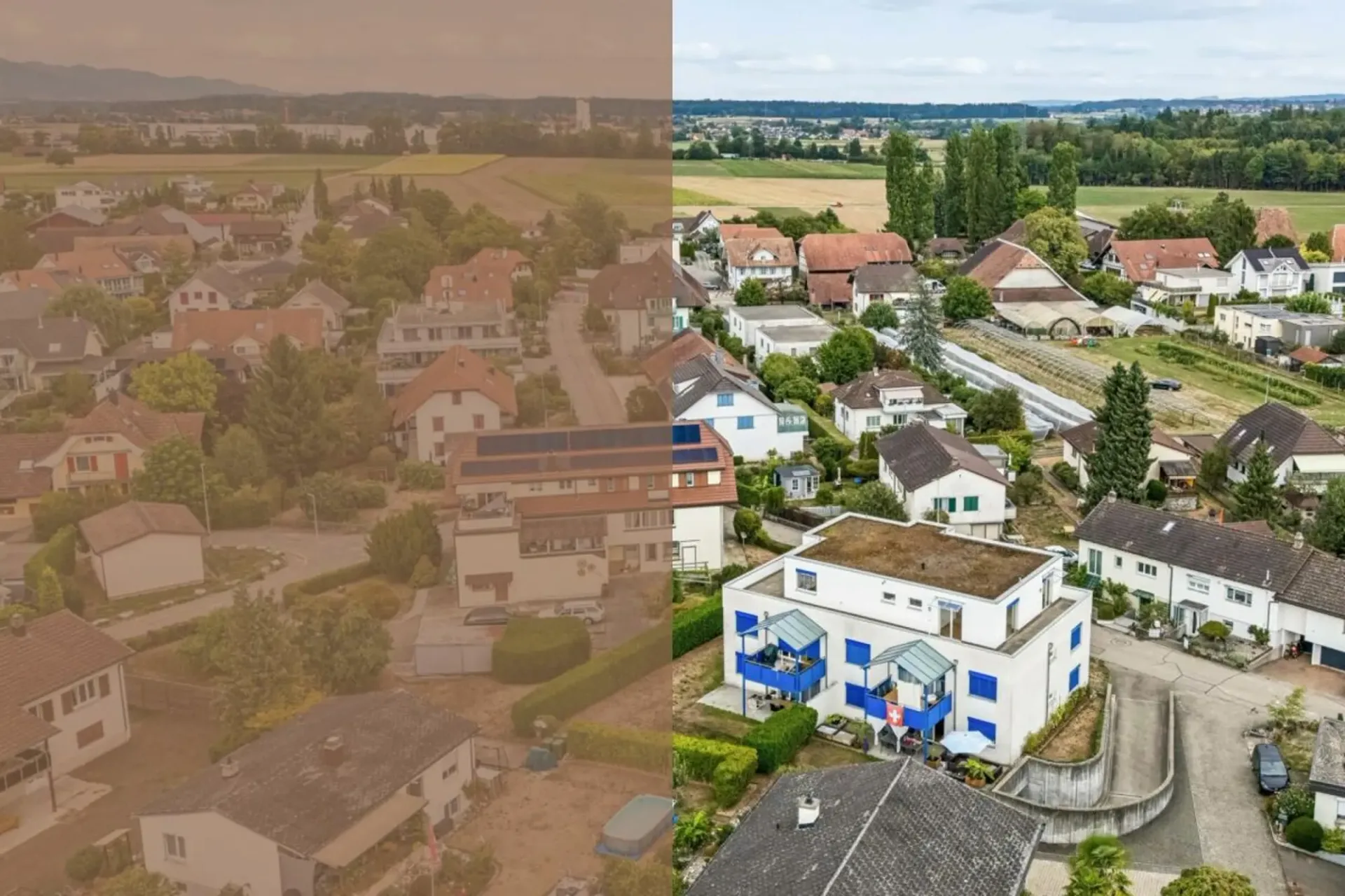 Proprietà residenziale interessante con cinque unità e parcheggio sotterraneo a Derendingen SO