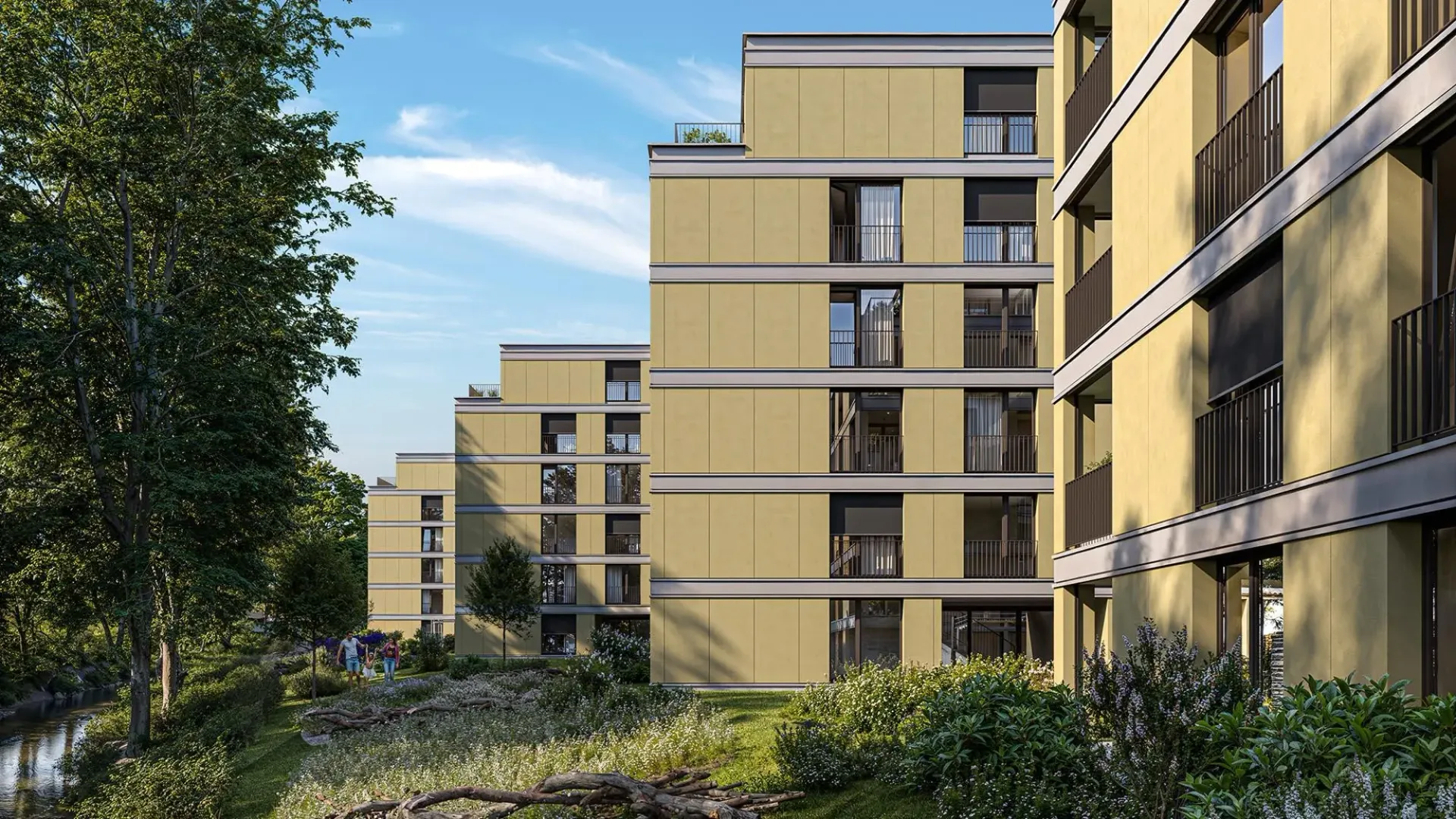 Zentrale und doch ruhige 5.5-Zimmerwohnungen im Eigentumsstandard