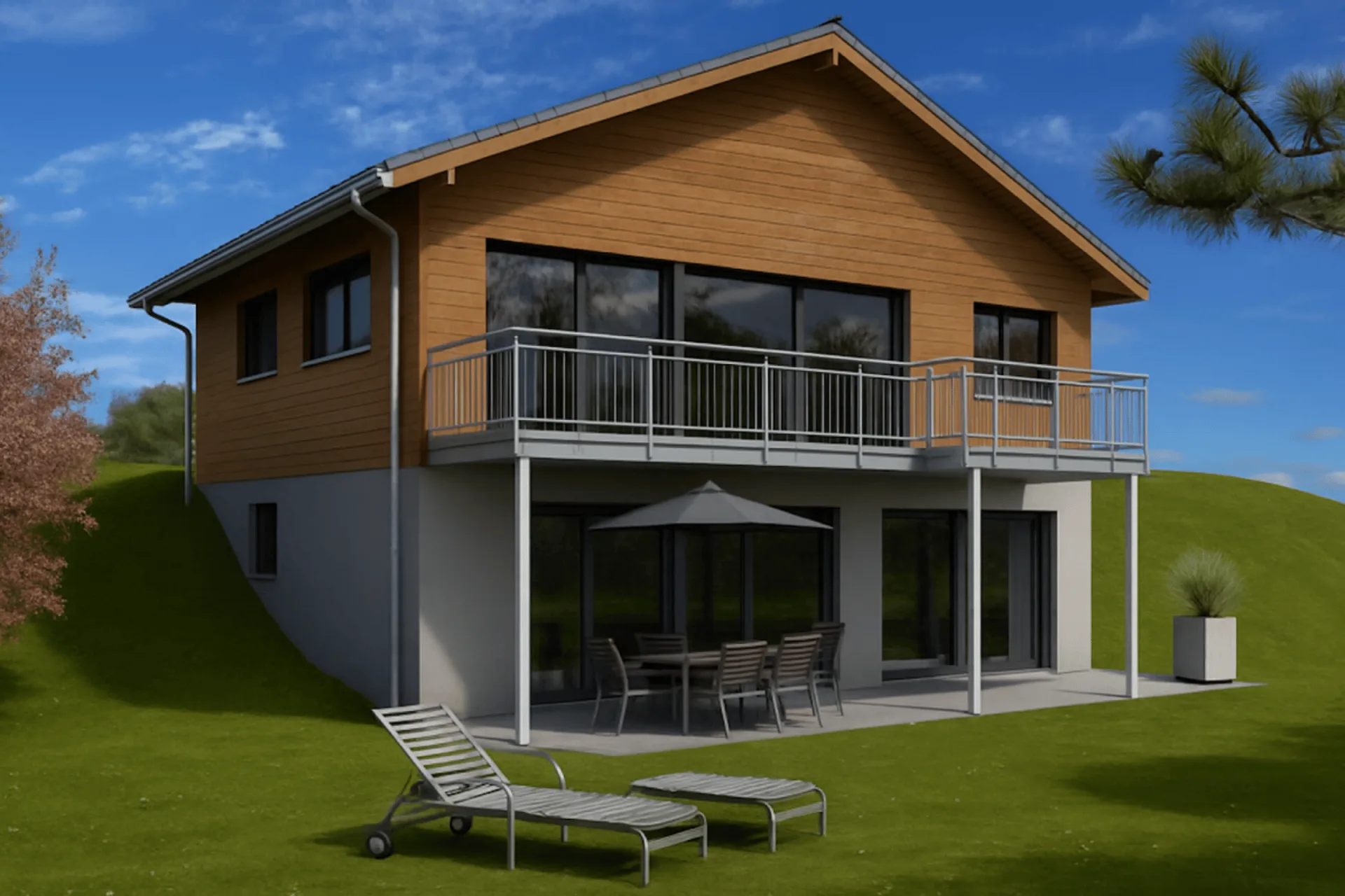 Construction neuve, 5.5 pièces maison unifamiliale avec une vue magnifique