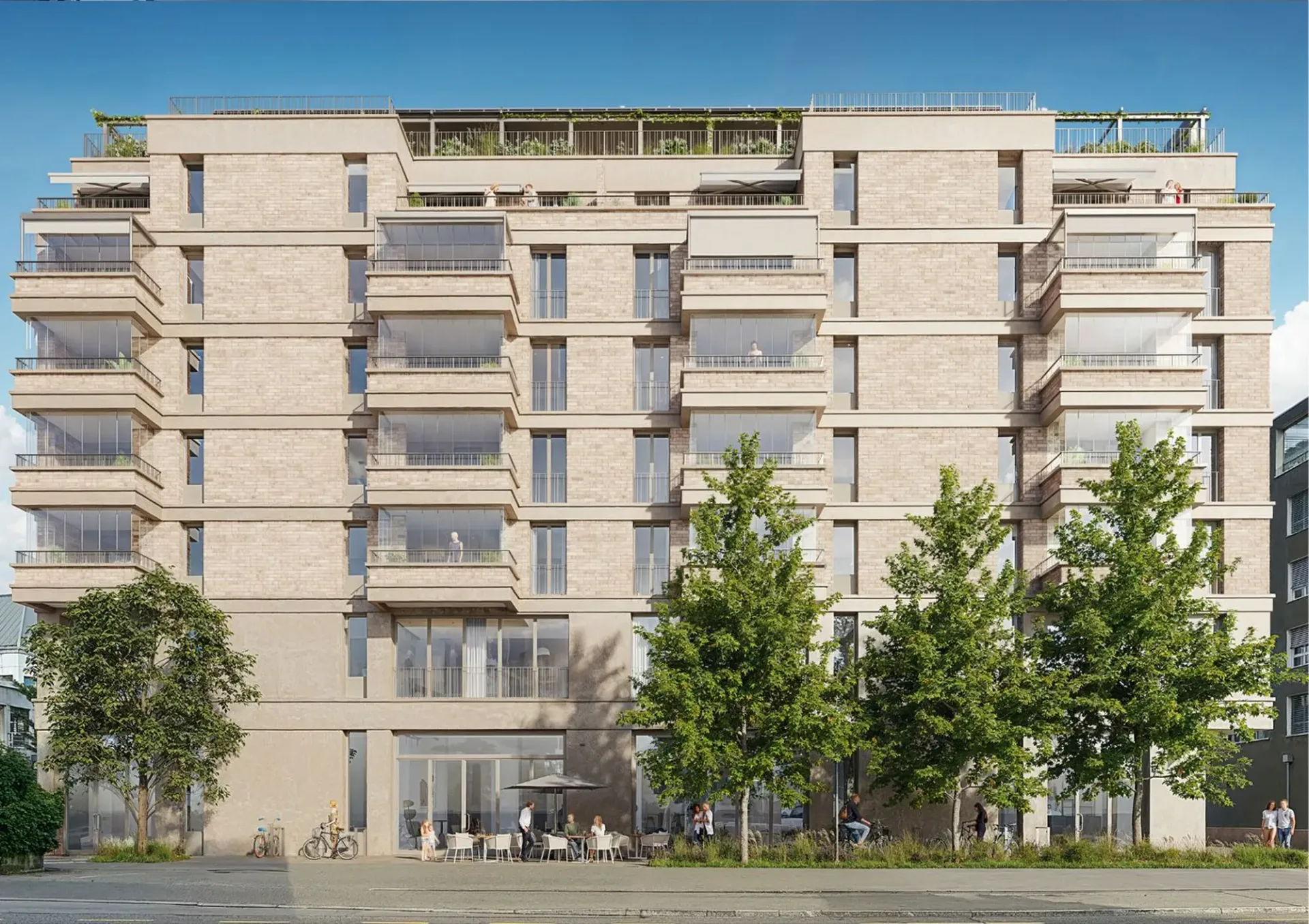 3.5 Zimmerwohnung mit  ZWEI Balkonen in 10 min am Hauptbahnhof Zürich!!