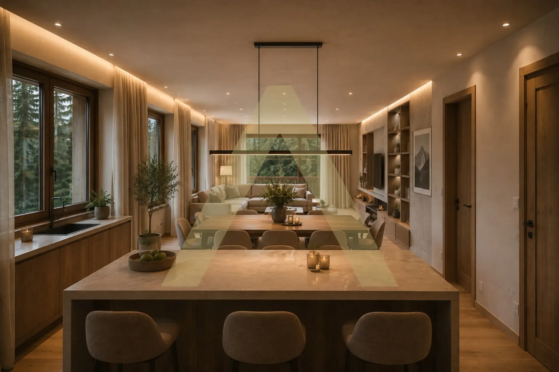 Splendide appartement brut avec potentiel