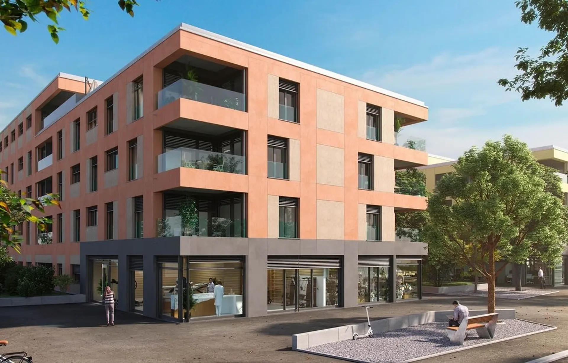 Quartier Gruvatiez - Charmantes 3,5-Zimmer-Wohnung im 1. Stock