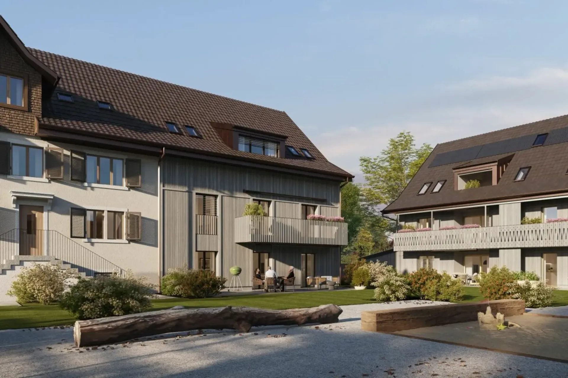 Bezug ab Dezember 2026 möglich! «Dorf Ottikon»: Freiraum und Wohnauswahl in einzigartigem Ensemble