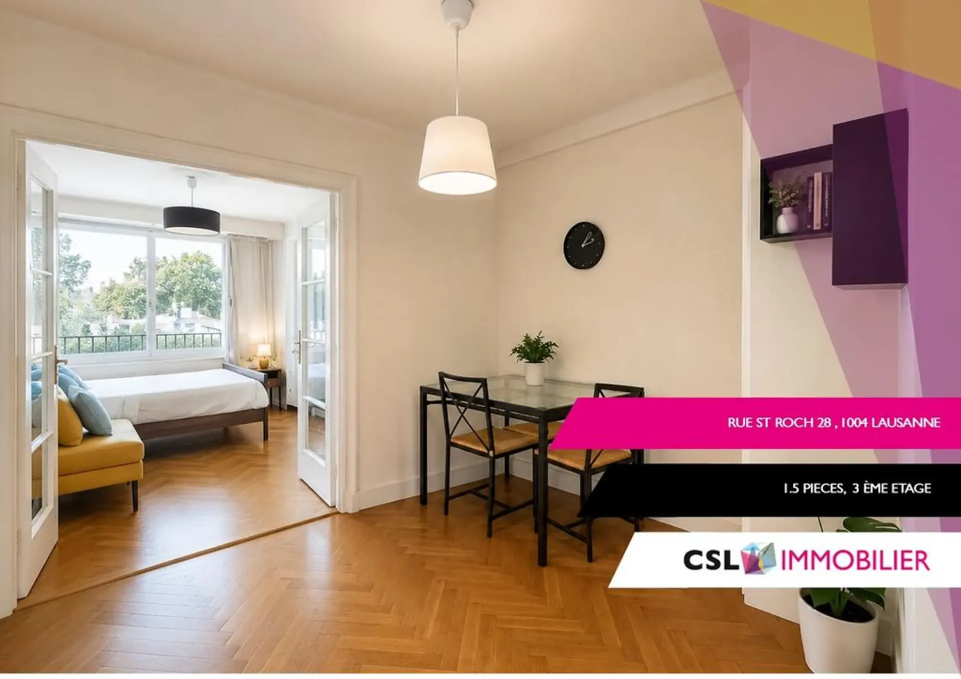 Appartement im Zentrum von Lausanne