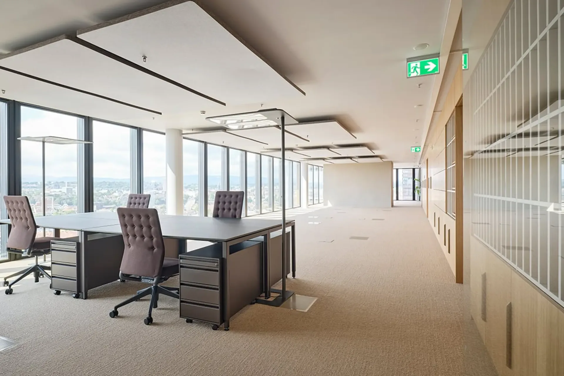 Messeturm Basel - Premium Full Fit-out on the 29th Floor