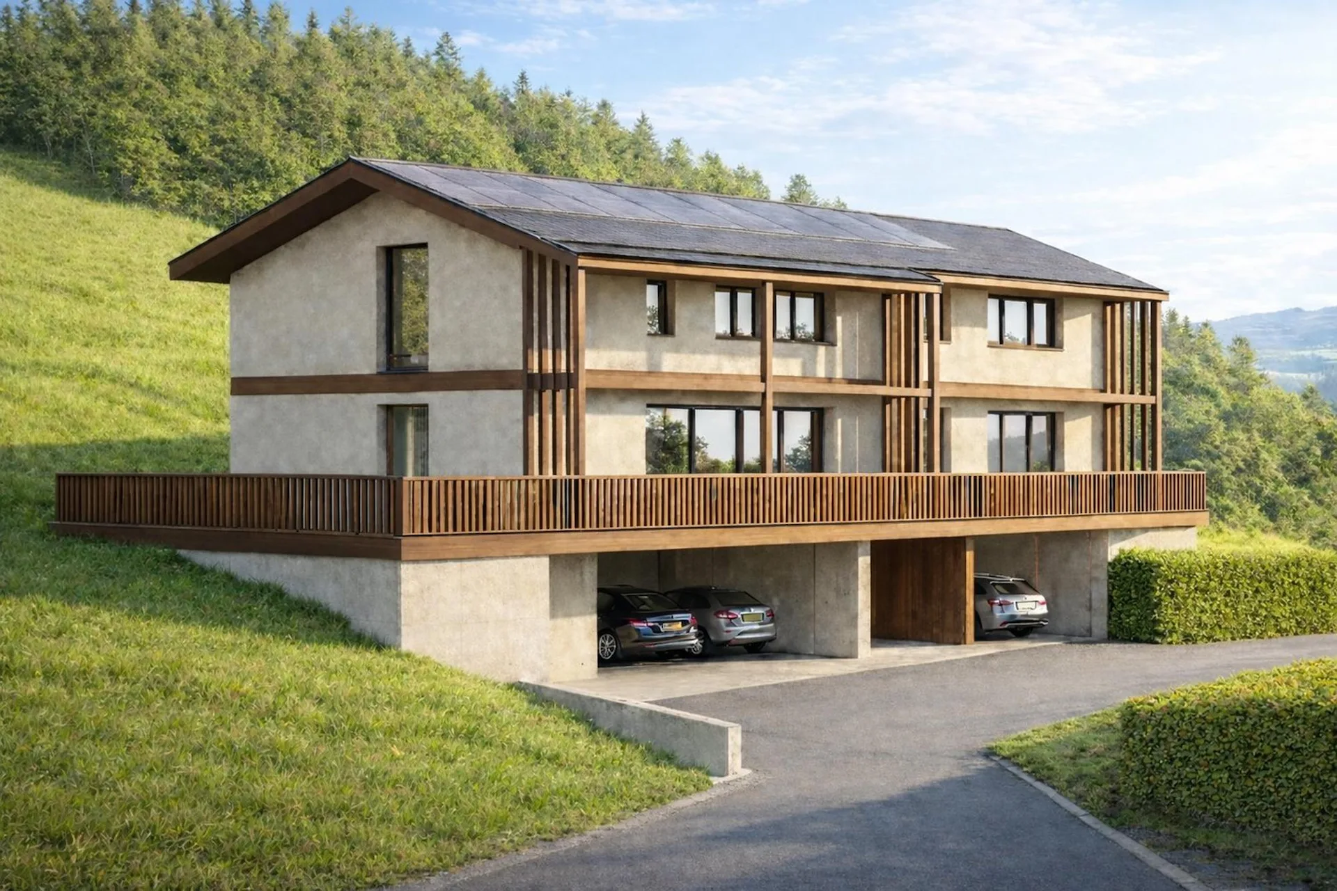 NUOVA PROMOZIONE - Casa a schiera moderna di 4.5 locali a Sion