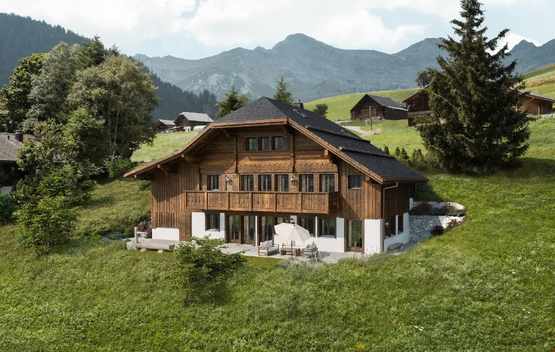 Luxuriöses Bauernhaus mit einzigartigem Blick über das Tal