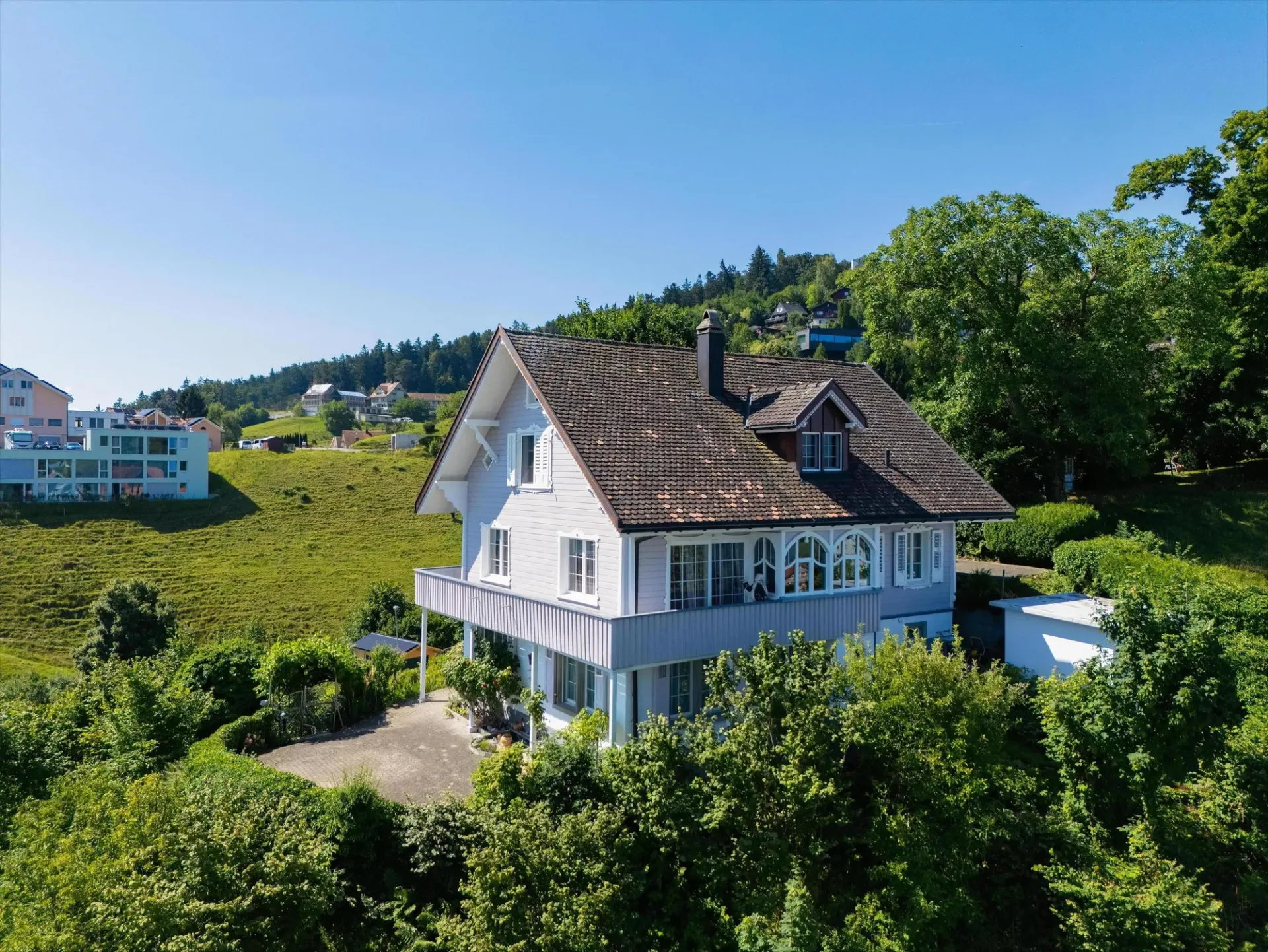 7.5-Zimmer-Einfamilienhaus mit Panoramablick