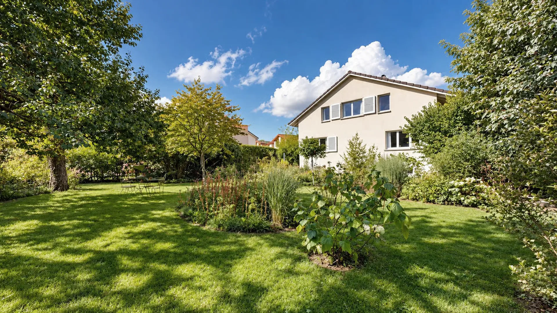 Freistehendes 6-Zimmer-Einfamilienhaus mit weitläufigem Garten