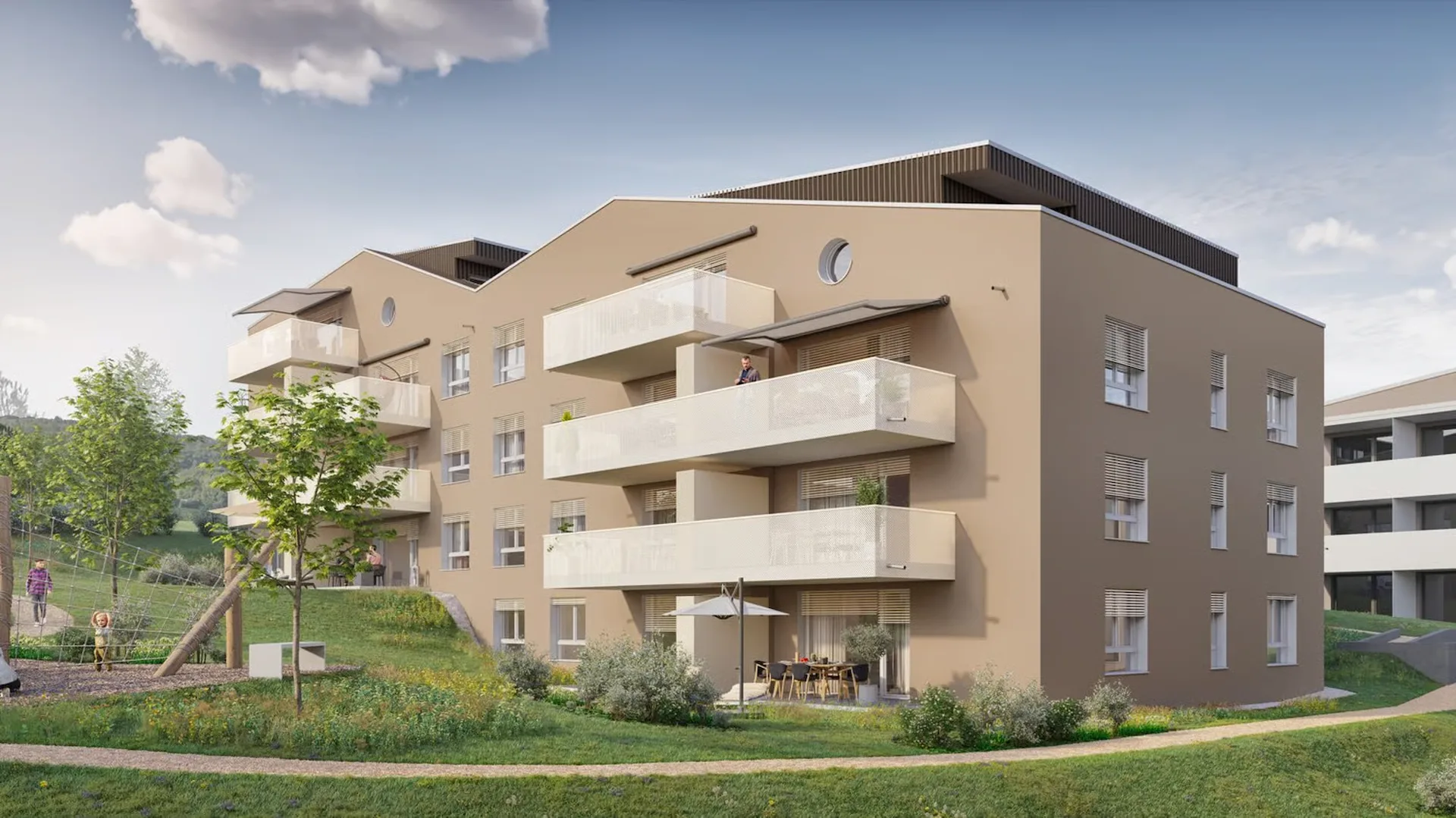 2,5 Zimmer mit Terrasse und Garten!