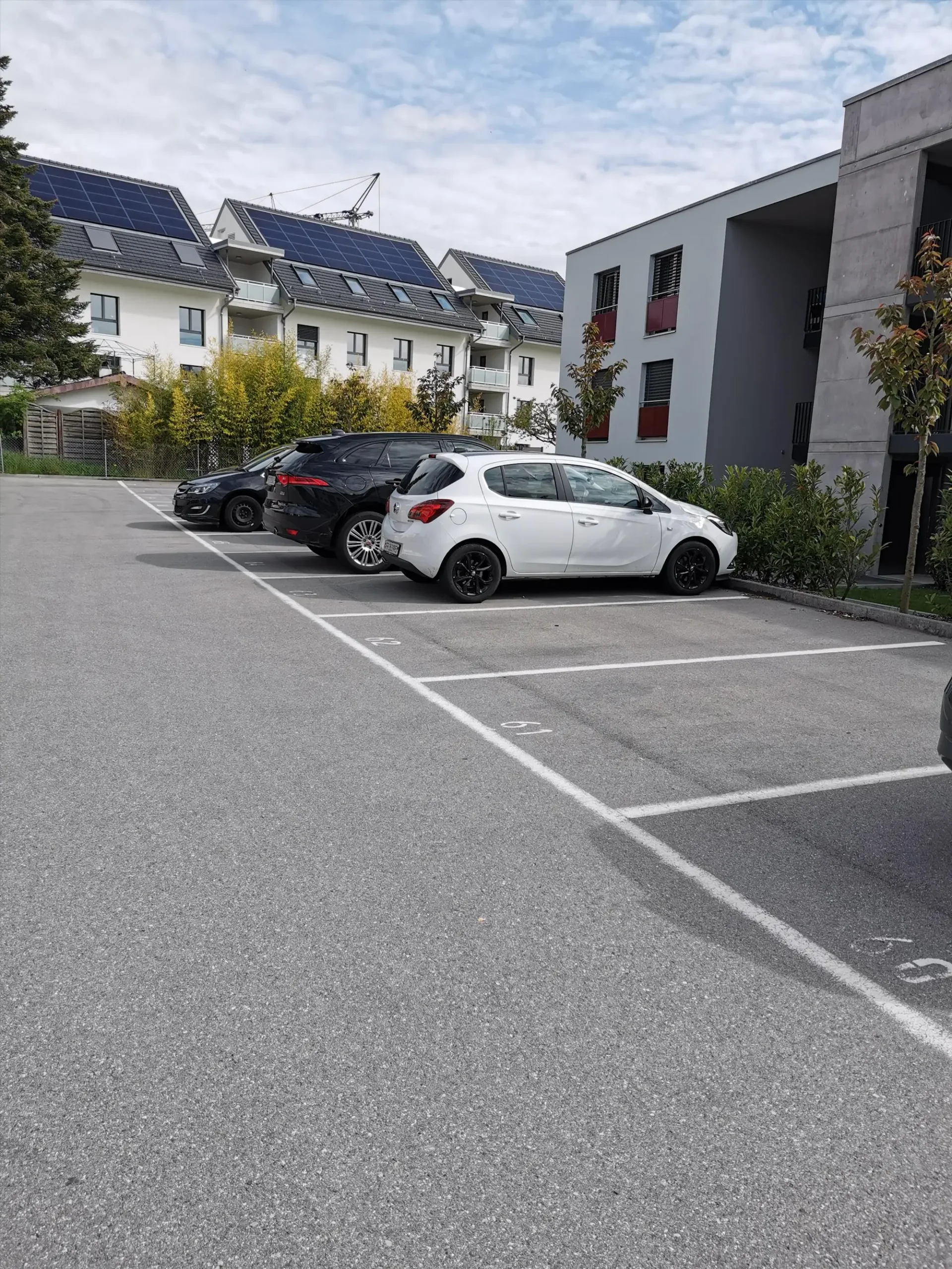 Außenparkplatz