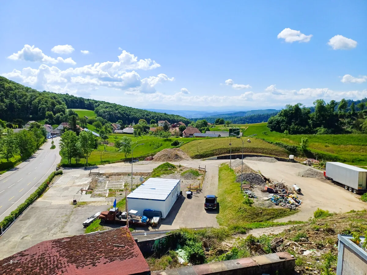 Attractive plot with panoramic views 8807 m² building land in Haue