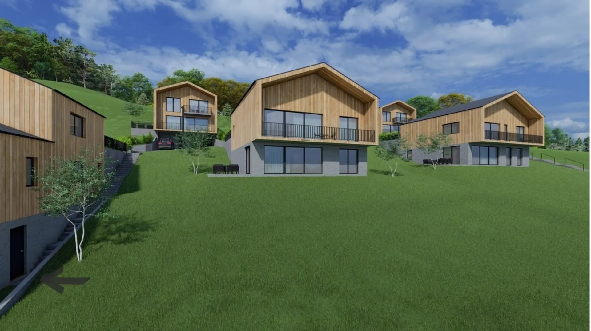 Magnifique Chalet-Villa mitoyen 4,5 pces à Vérossaz