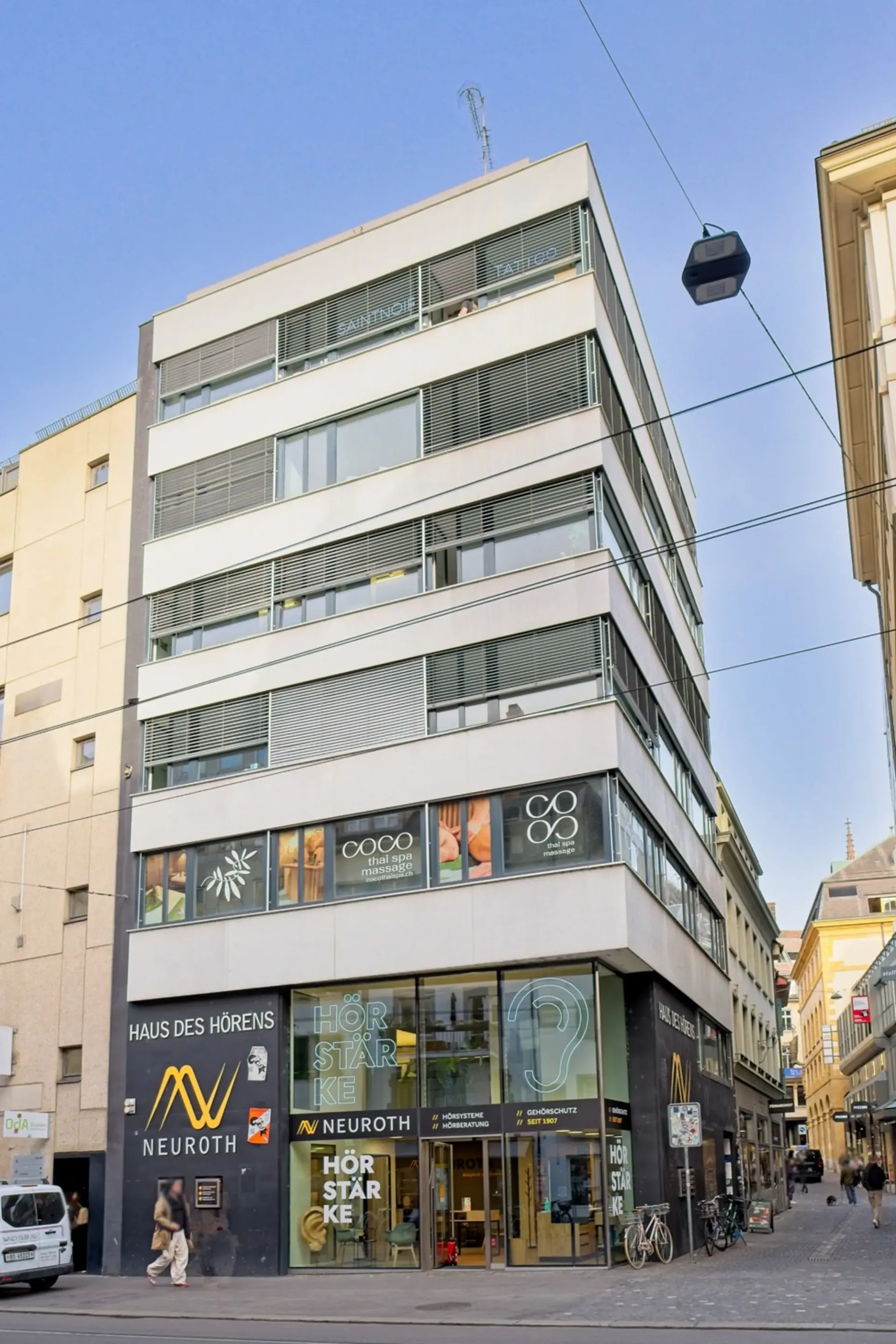 Ihr neues Geschäftsdomizil im Zentrum der Grossbasler-Innenstadt