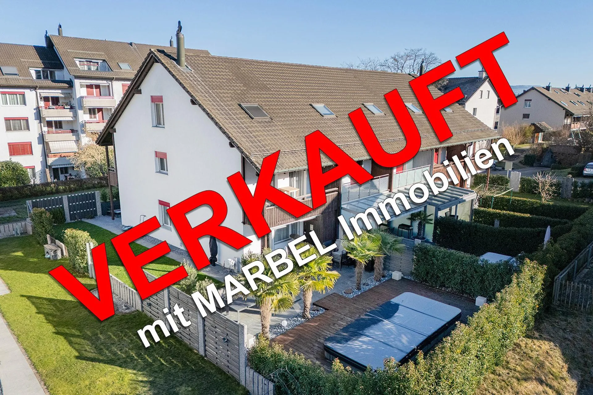 SOLD - Attractive Semi-Detached Corner Family Home with Exclusive Garden and Swimspa
