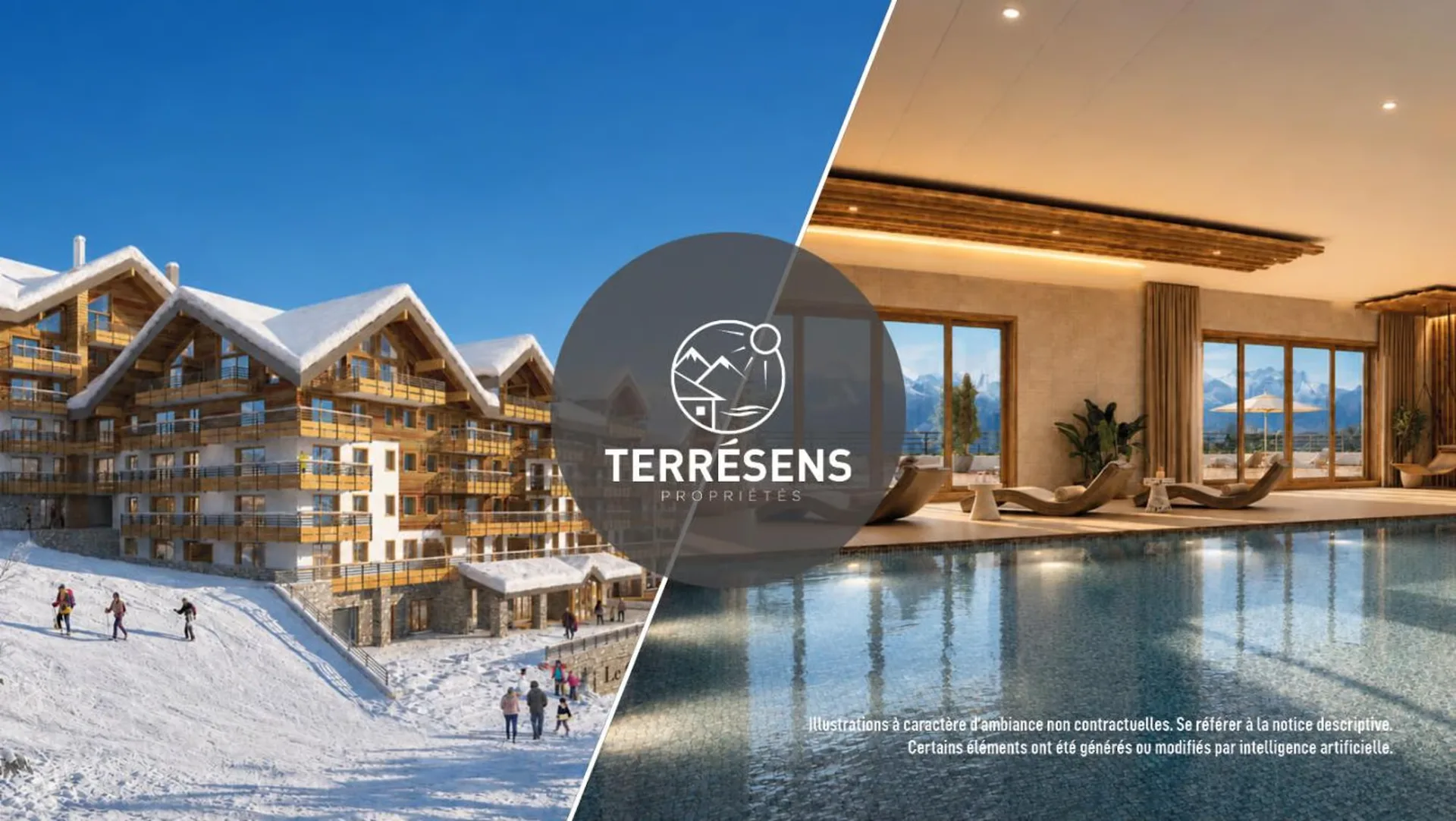 APARTMENT T2 - RESIDENCE LE CAPRICE BLANC IN LA TOUSSUIRE