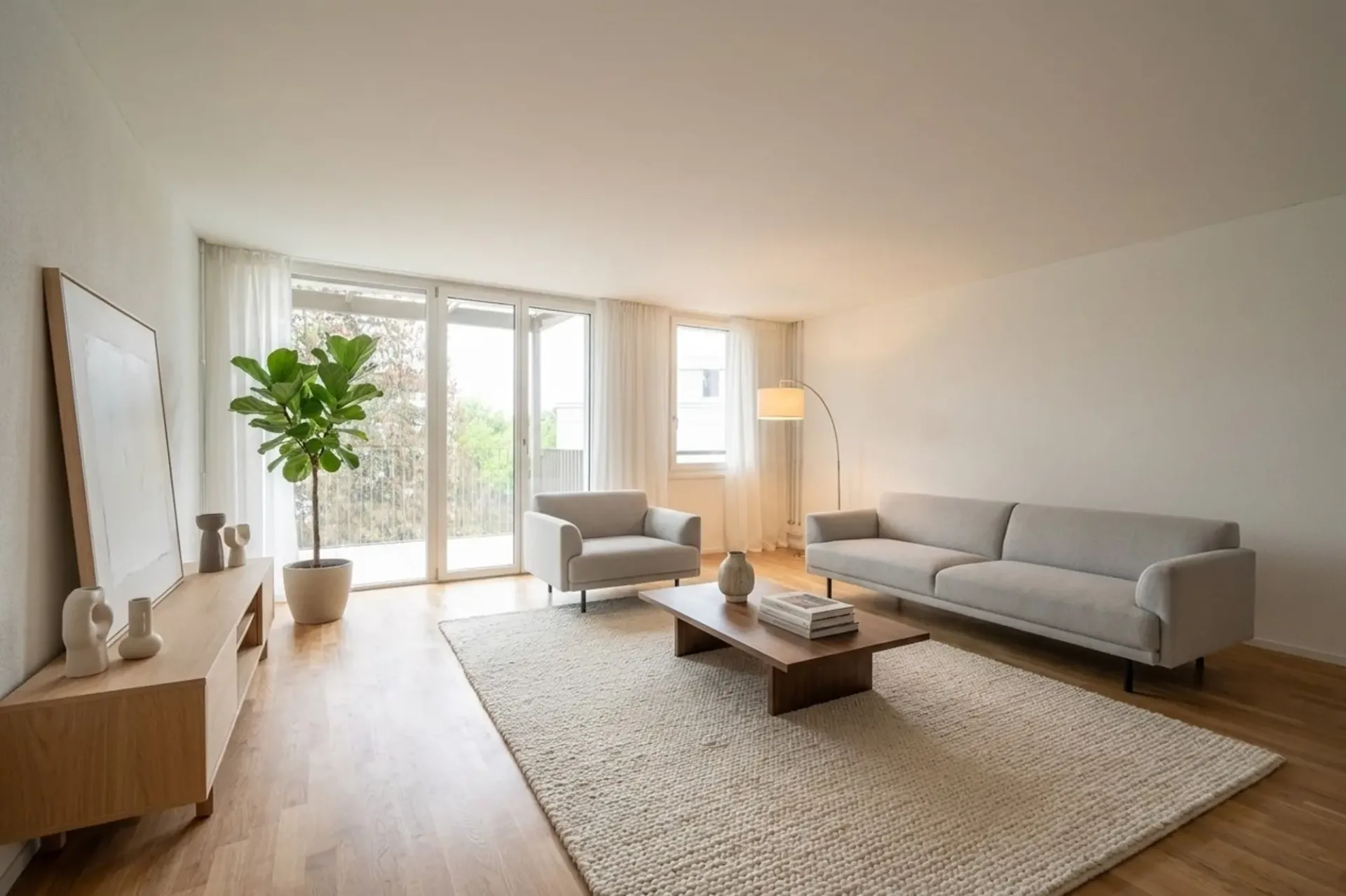 Modern 3.5-room apartments in AVES - The nest for city birds