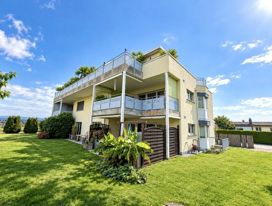 Beautiful 4.5 room garden apartment in a quiet location
