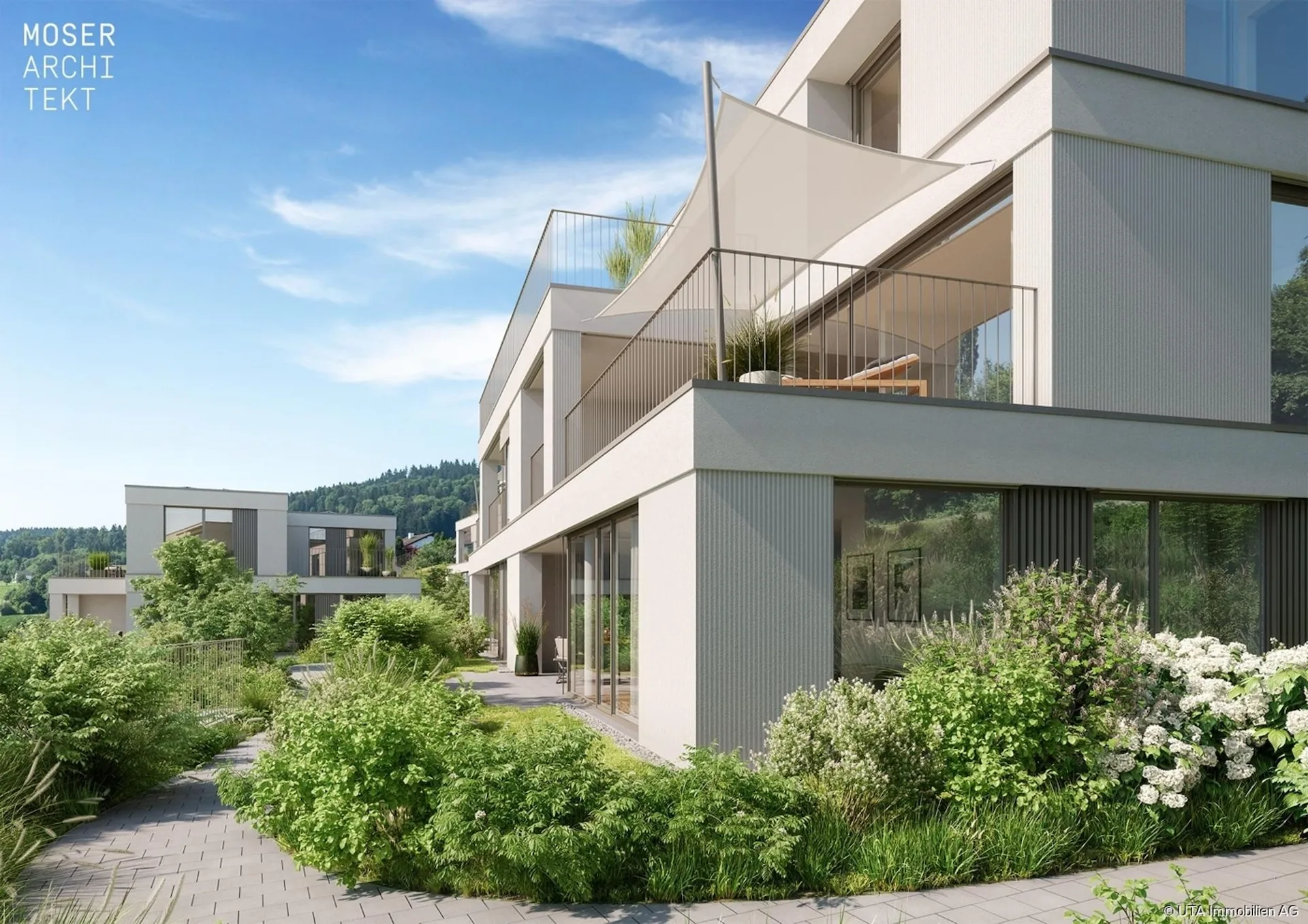 Exclusive living experience with a far-reaching view