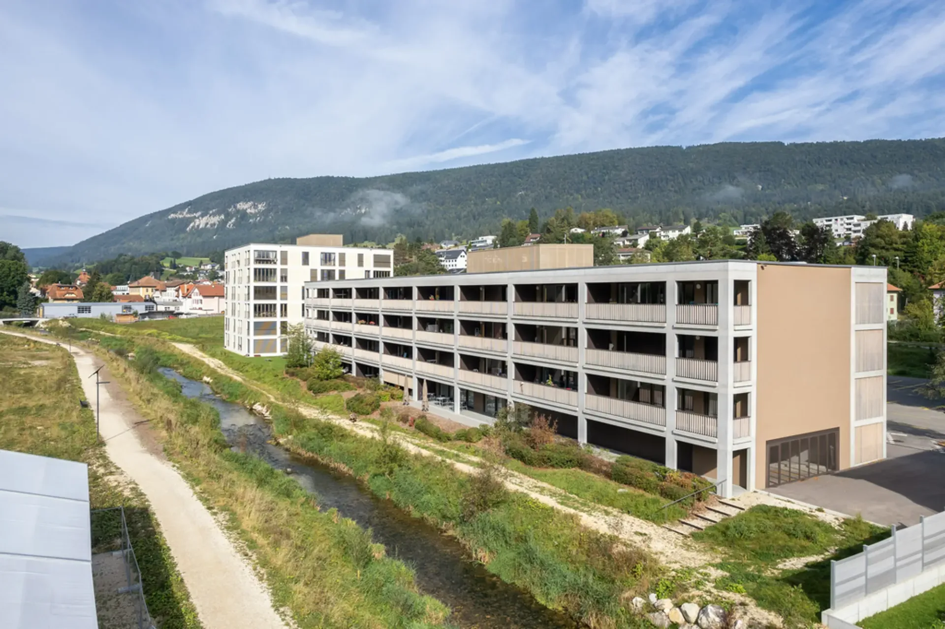 Wohnung für Senioren am Ufer der Birse