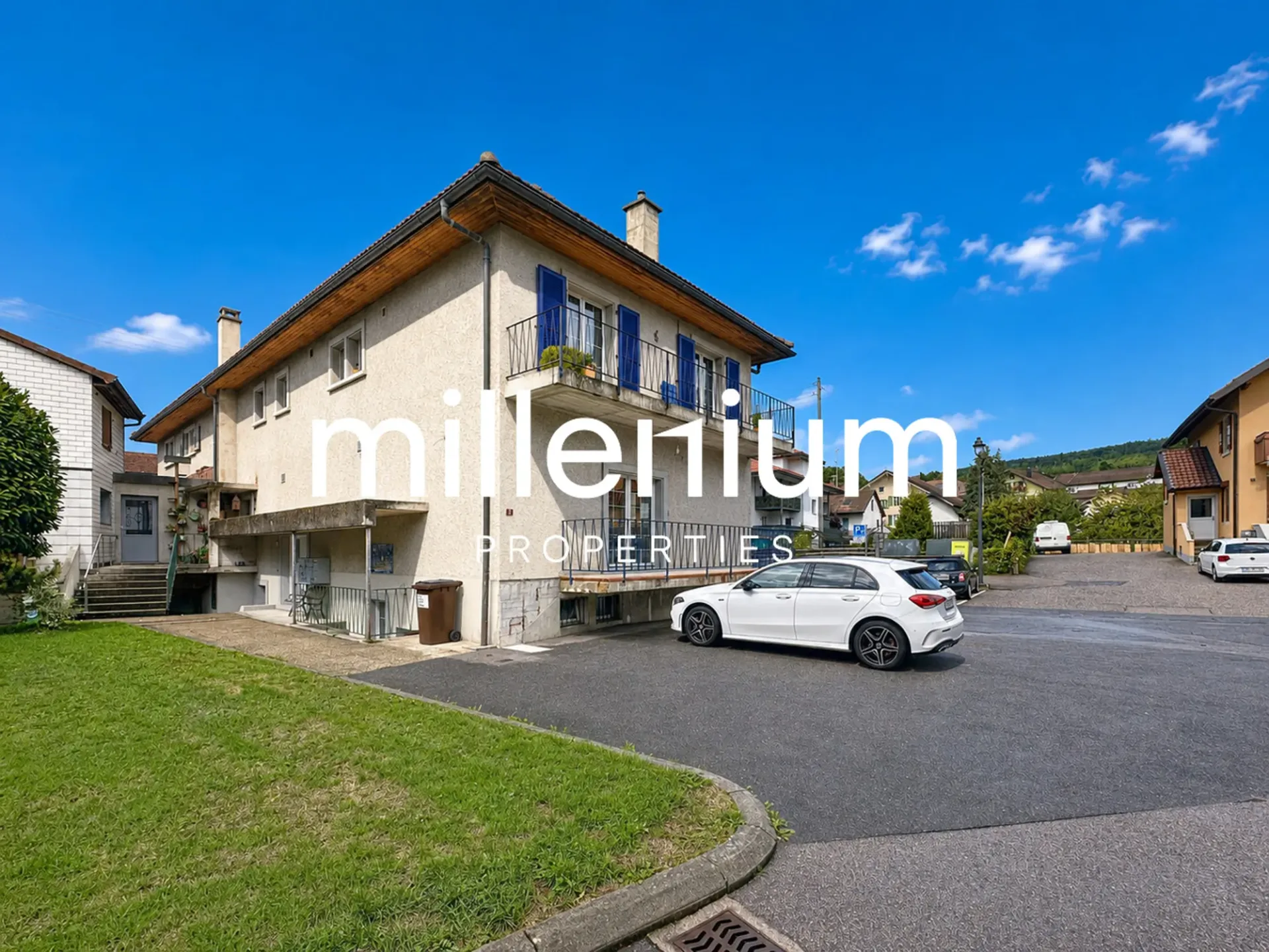 Schönes Duplex, komplett renoviert im Zentrum von Gimel