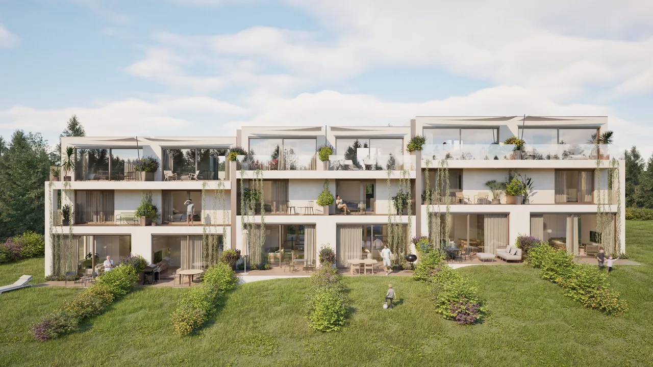 Villa en pignon avec jardin privatif