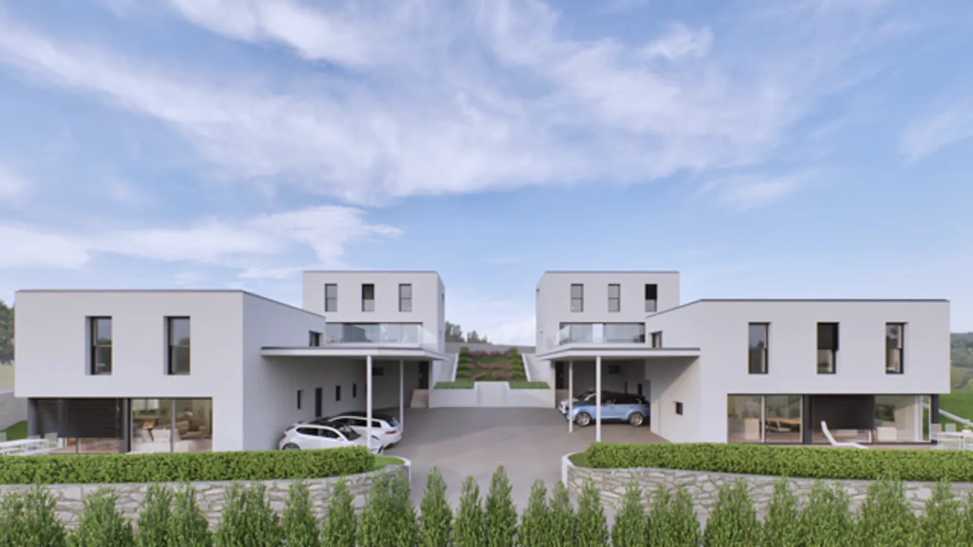 Moderne, neu gebaute Villa in Mezzovico mit genehmigter Baugenehmigung!