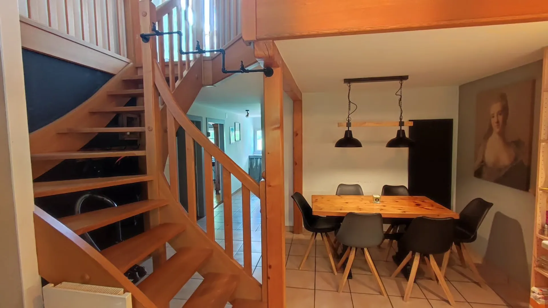 Duplex-Wohnung in einem Bauernhaus am Waldrand