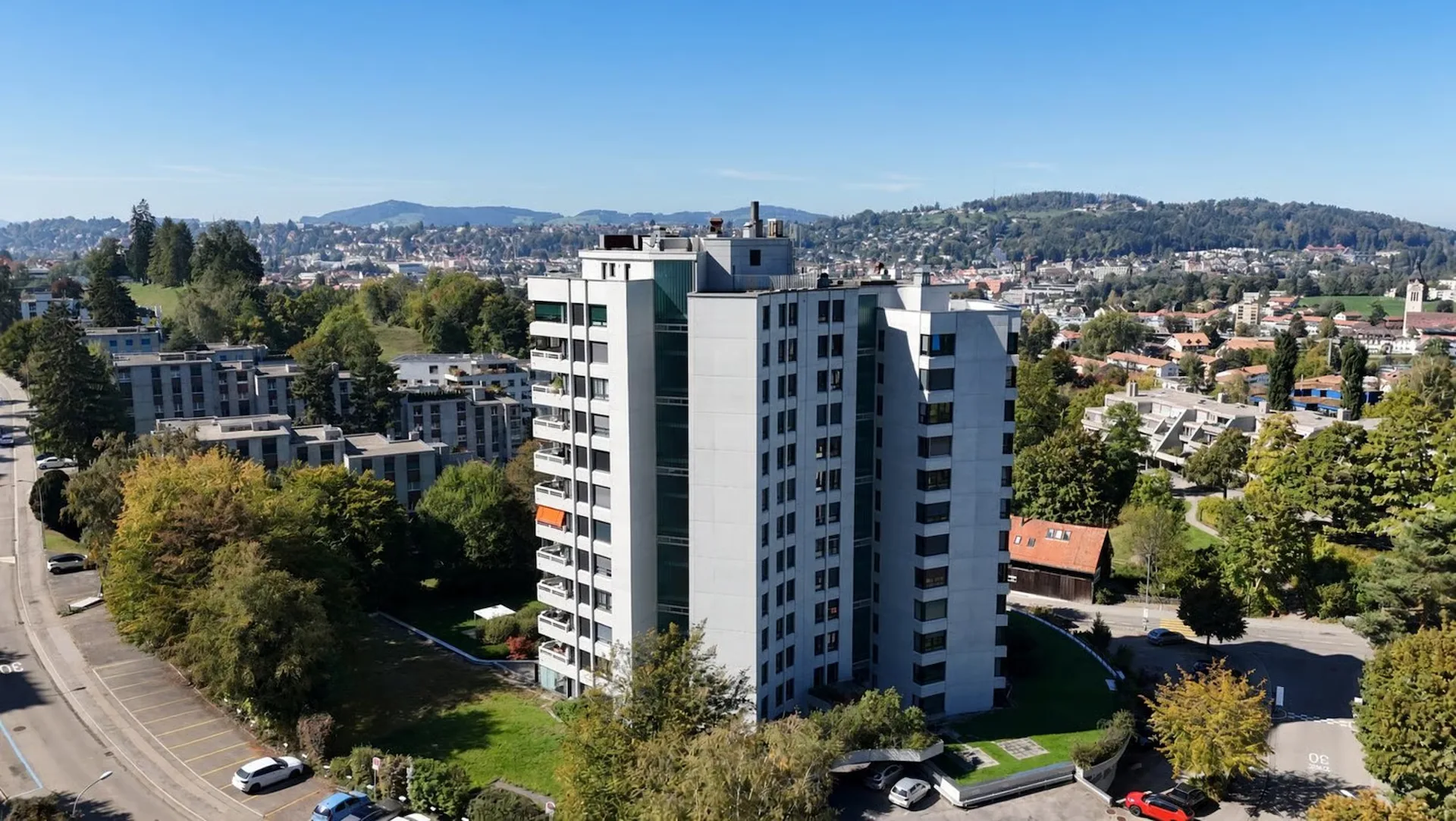 Charming 2.5-room attic apartment with panoramic view in St. Gallen