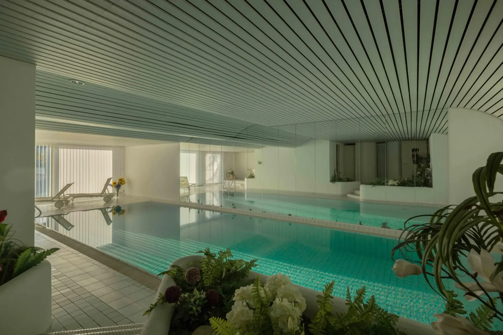 Schönes 1.5-Zimmer-Einkommen mit Garten und Pool in Morcote