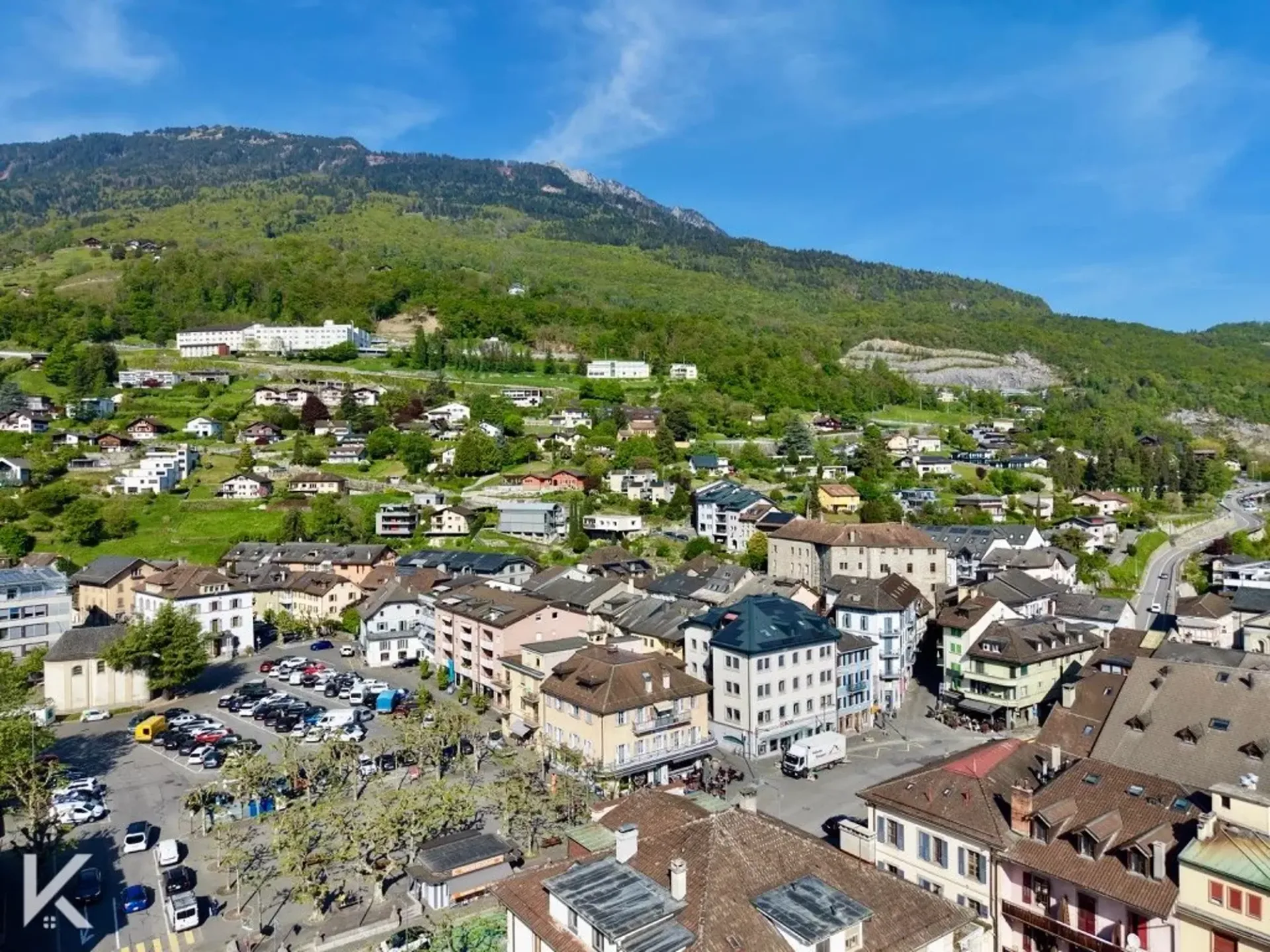 Lokal im Stadtzentrum von Monthey