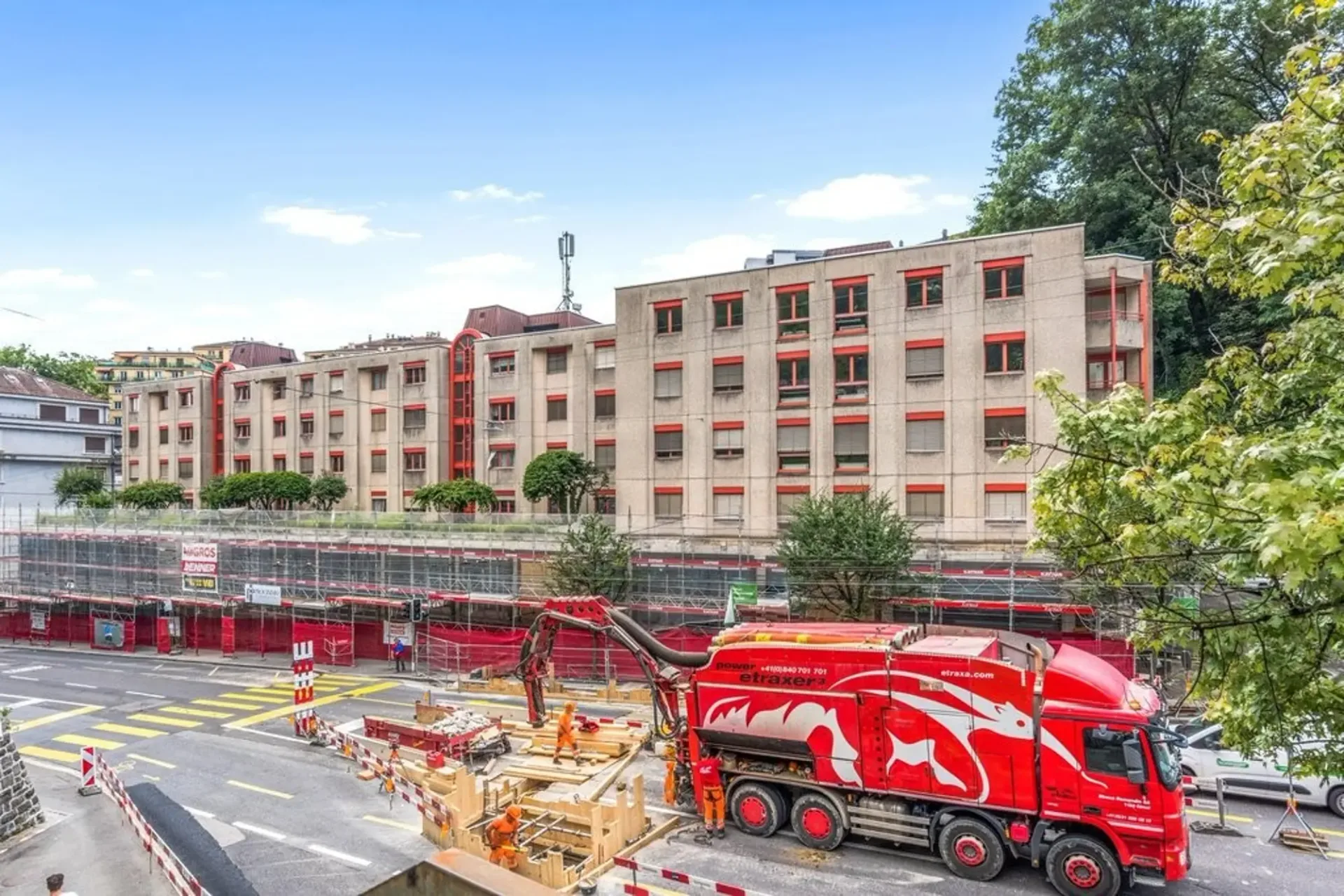 Motorradparkplatz in Lausanne zu vermieten