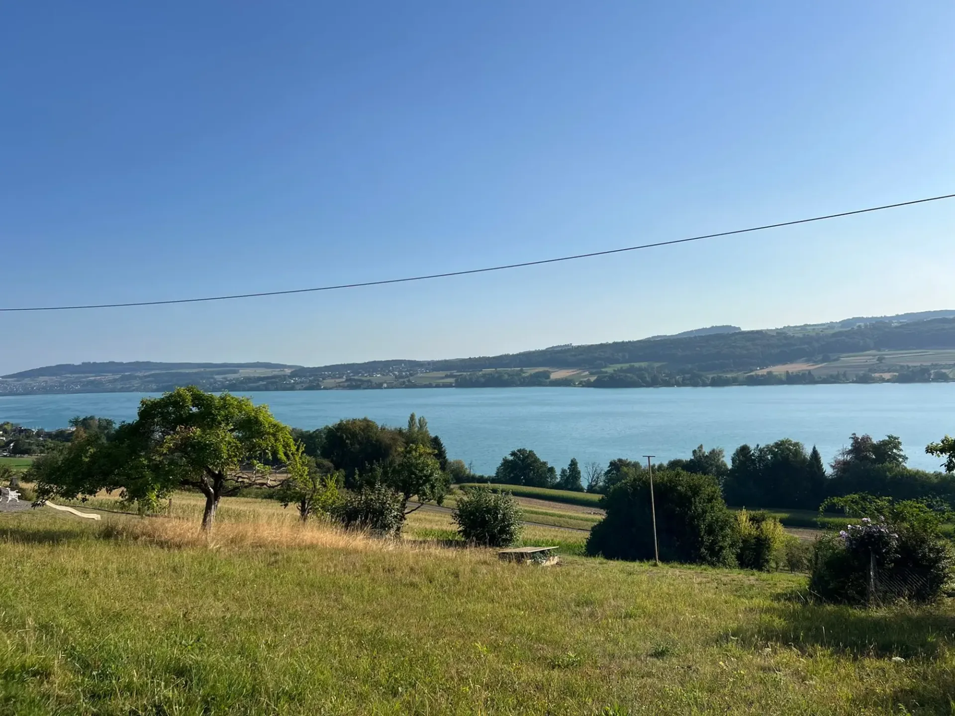 Einmalige Gelegenheit: Bauland mit unverbaubarer Seesicht am Hallwilersee