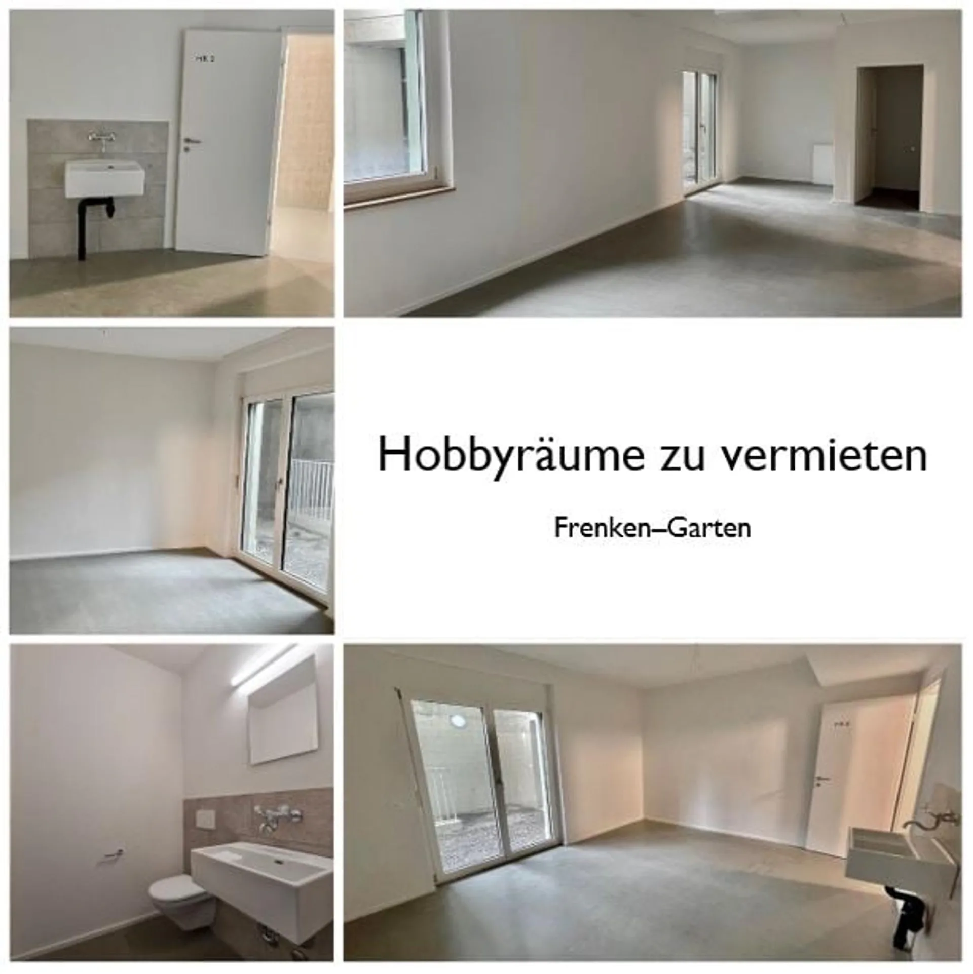 Hobbyräume mit  Lavabo in Liestal