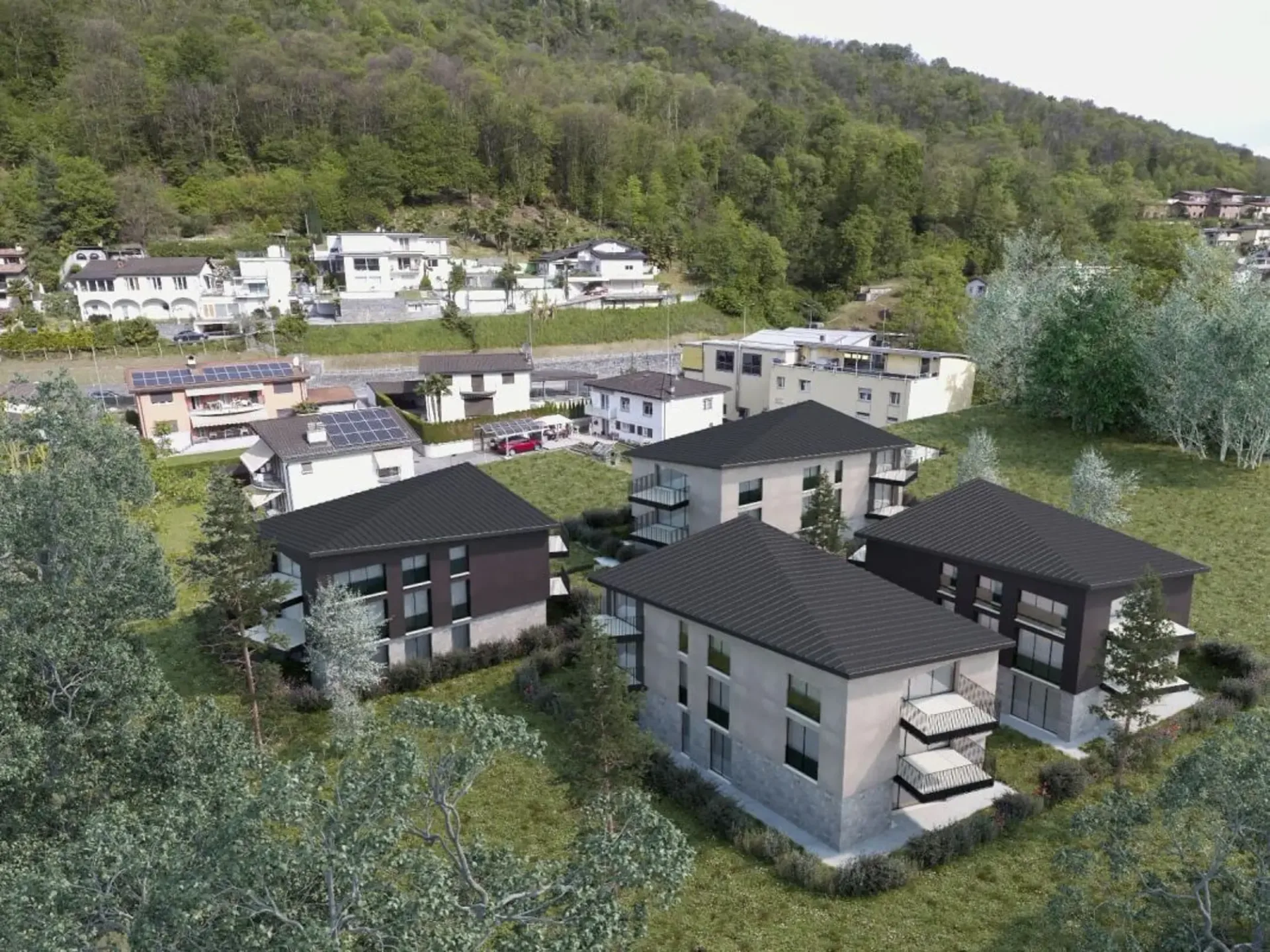 Block D - Res. Leonardo - 4.5-Zimmer-Dachgeschoss in Canobbio
