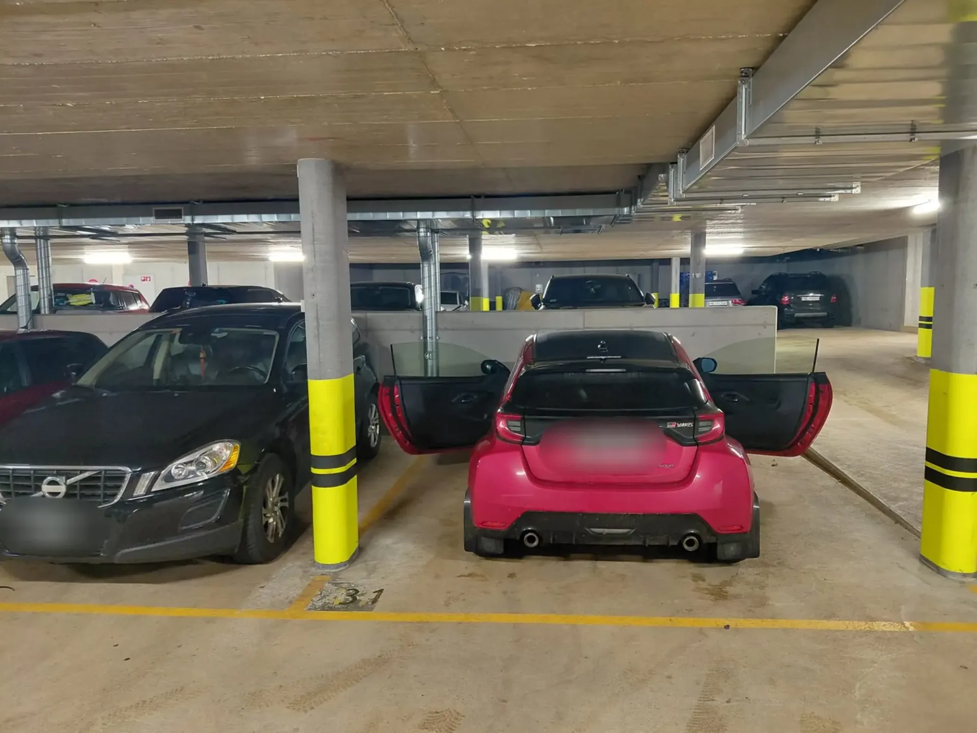 Parkplatz in La Chaux-de-Fonds