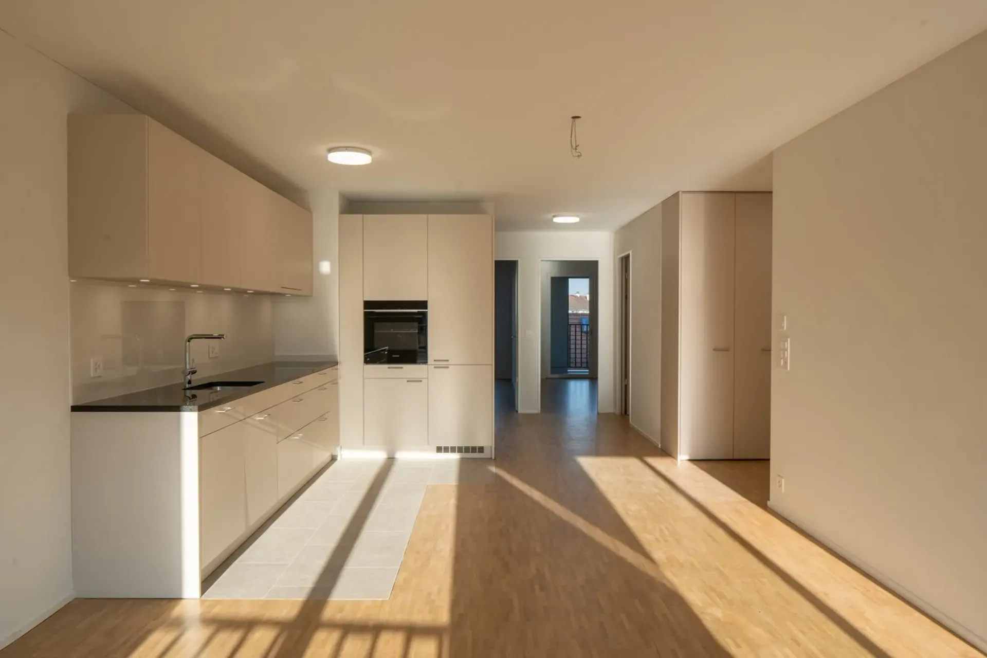 Newly built apartment (with Freecooling system, geothermal heating, photovoltaic power)