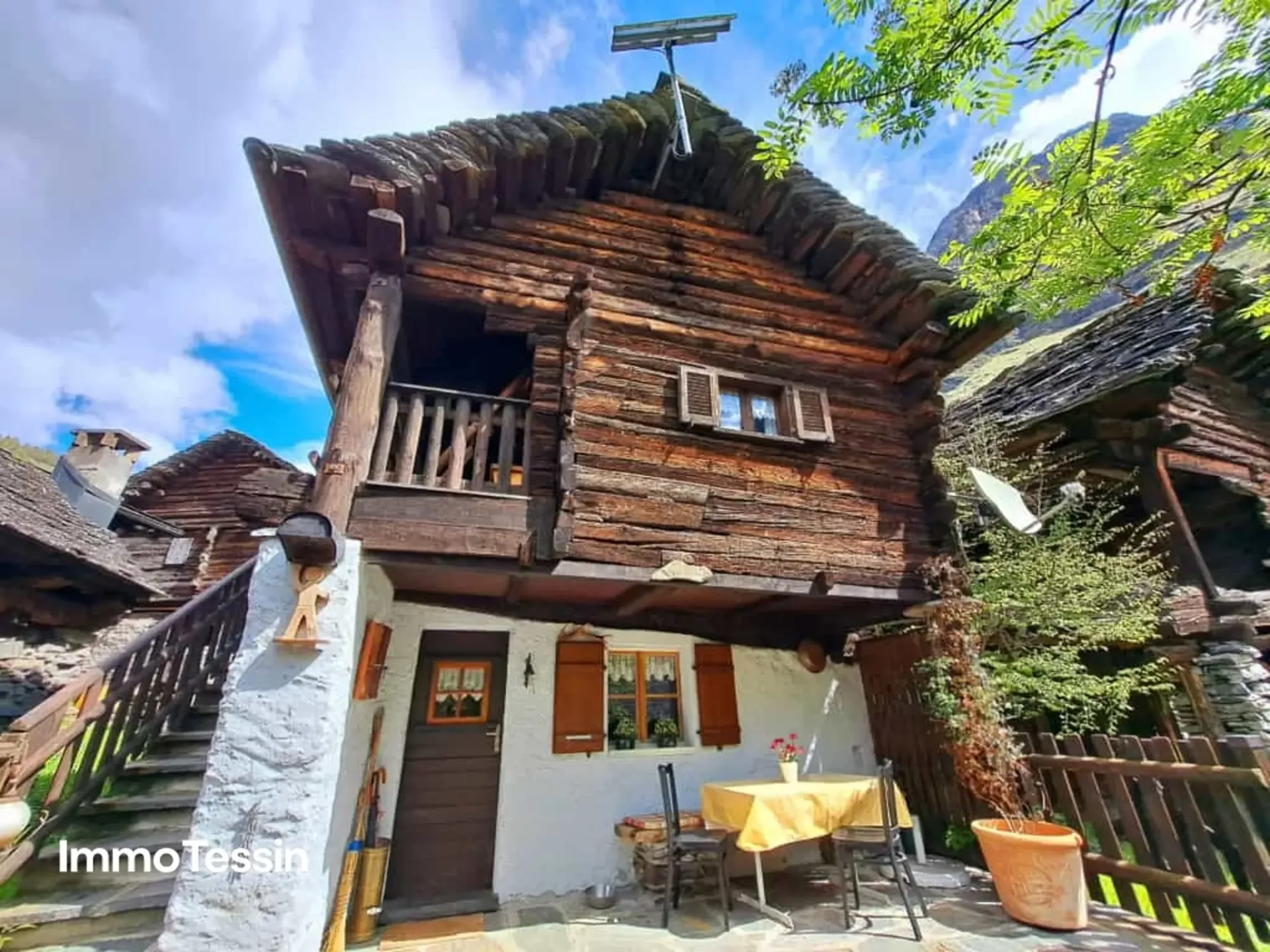 Charmantes Rustico in Dandrio, Malvaglia - Ihr Rückzugsort inmitten der Tessiner Natur
