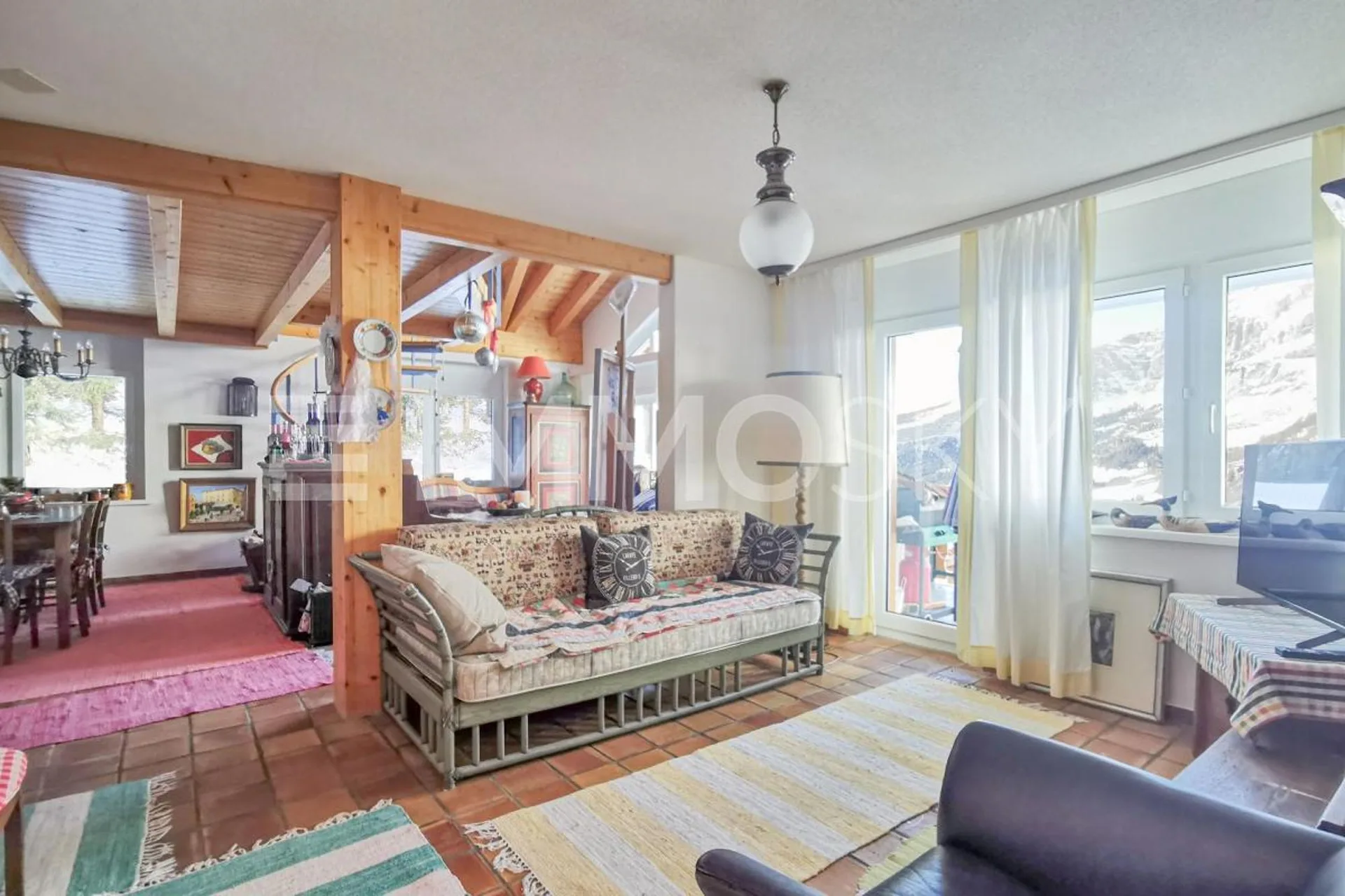 VIRTUAL TOUR Ferienwohnung mit Aussicht in Leukerbad