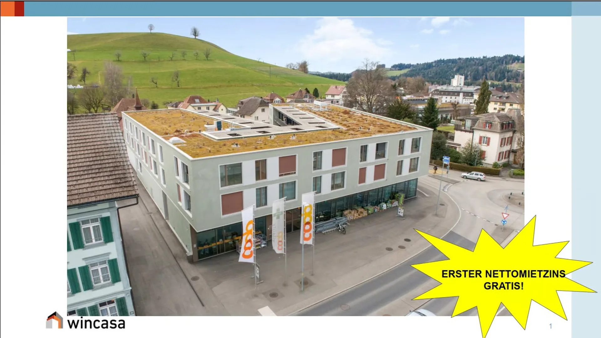 Modernes Wohnen, Loggia und Sitzplatz