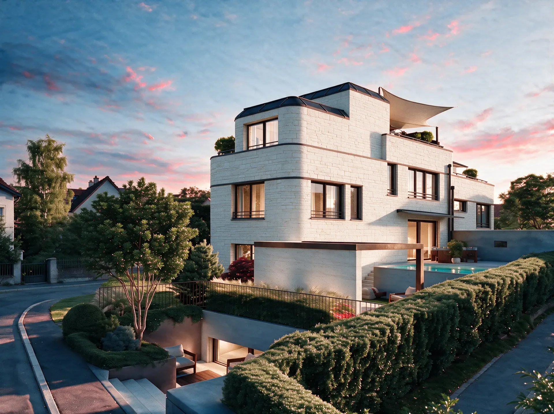 Kilchbergs Split-Level-Highlight: Luxus-Haus mit Pool, Smart-Home & maximalem Wow-Effekt