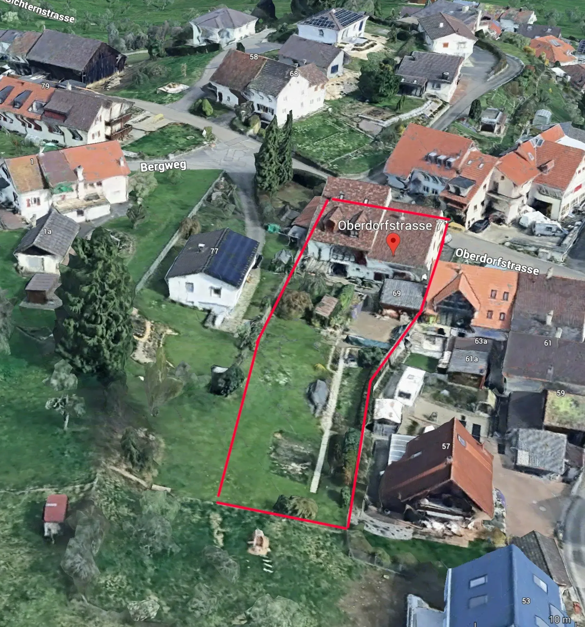 Zwei aneinandergebaute Liegenschaften mit 1314 m2 Grundstück in der Kern- und Landwirtschaftszone