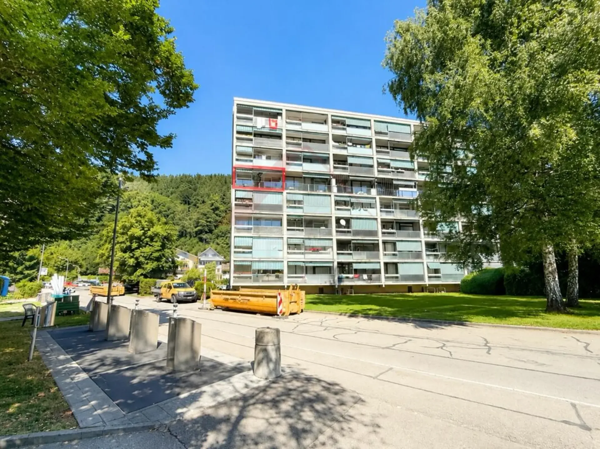 Wohnen über den Dächern von Burgdorf - Helle 3.5 Zimmer Wohnung mit Aussicht