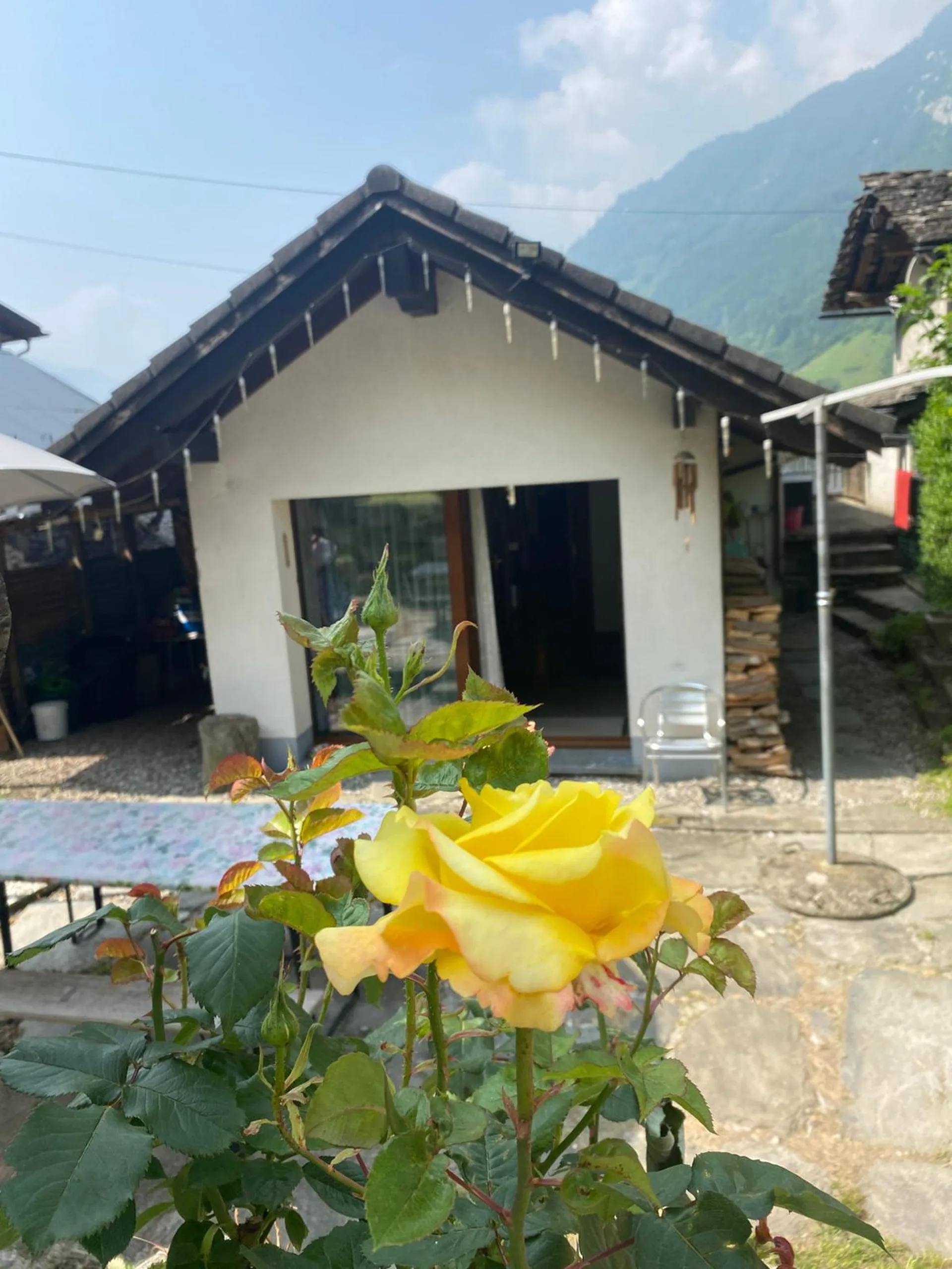 Mesocco, Andergia-Gebiet, zu verkaufen: Haus mit anliegendem Rustico in einer ruhigen und sonnigen Gegend.