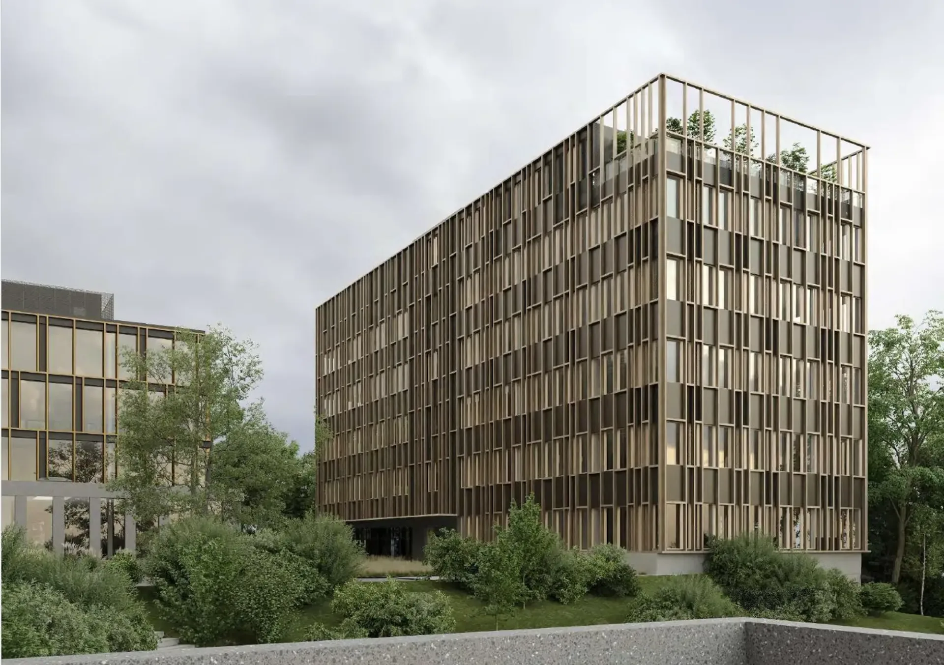 Neue Mischflächen zur Miete in Meyrin, the Hive