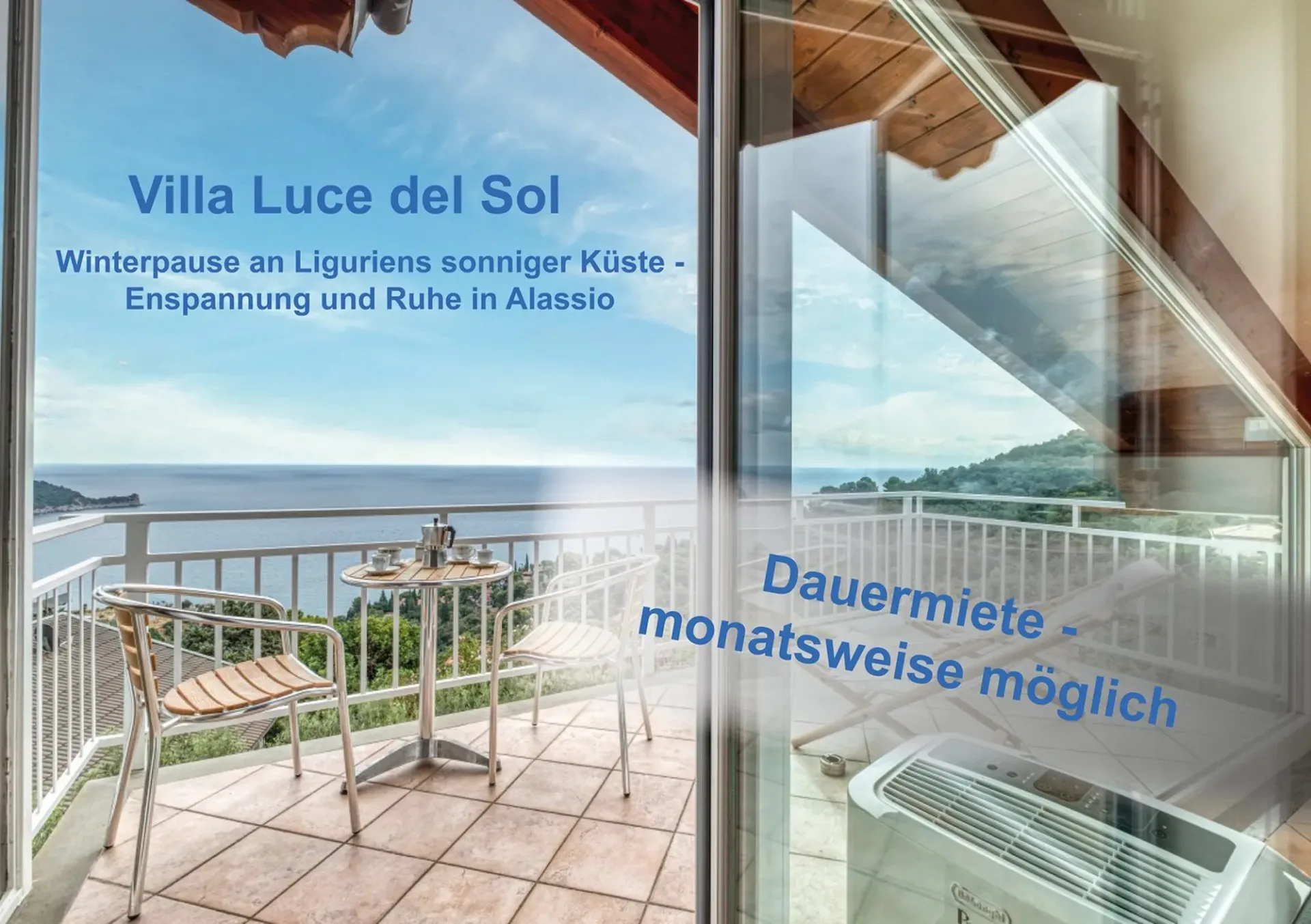 Long-term rental - Enjoy the sunny Ligurian coast during the winter months - Apartment S