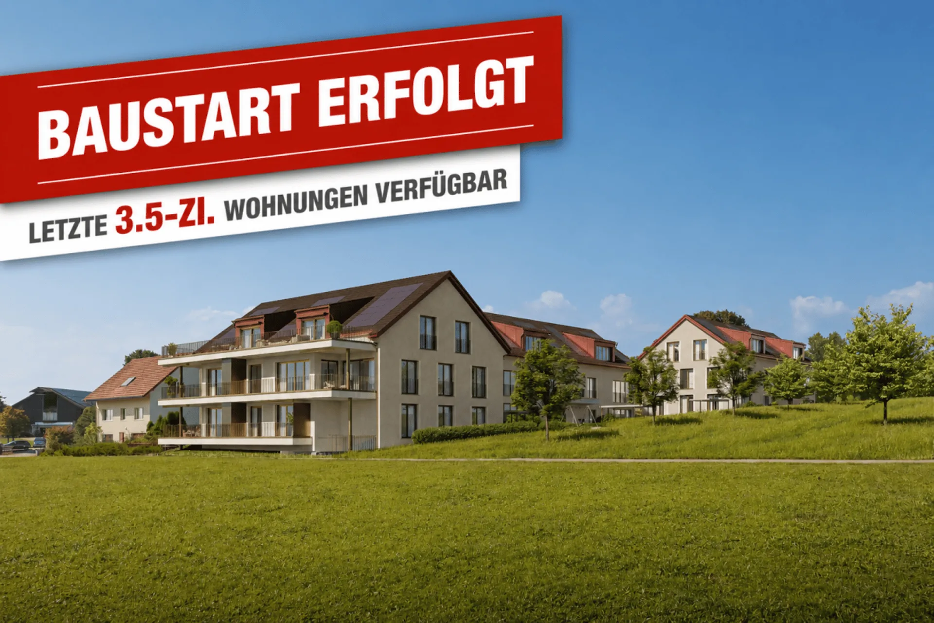 Baustart erfolgt! 3.5-Zi. Gartenwohnung mit unverbaubarem Alpsteinblick