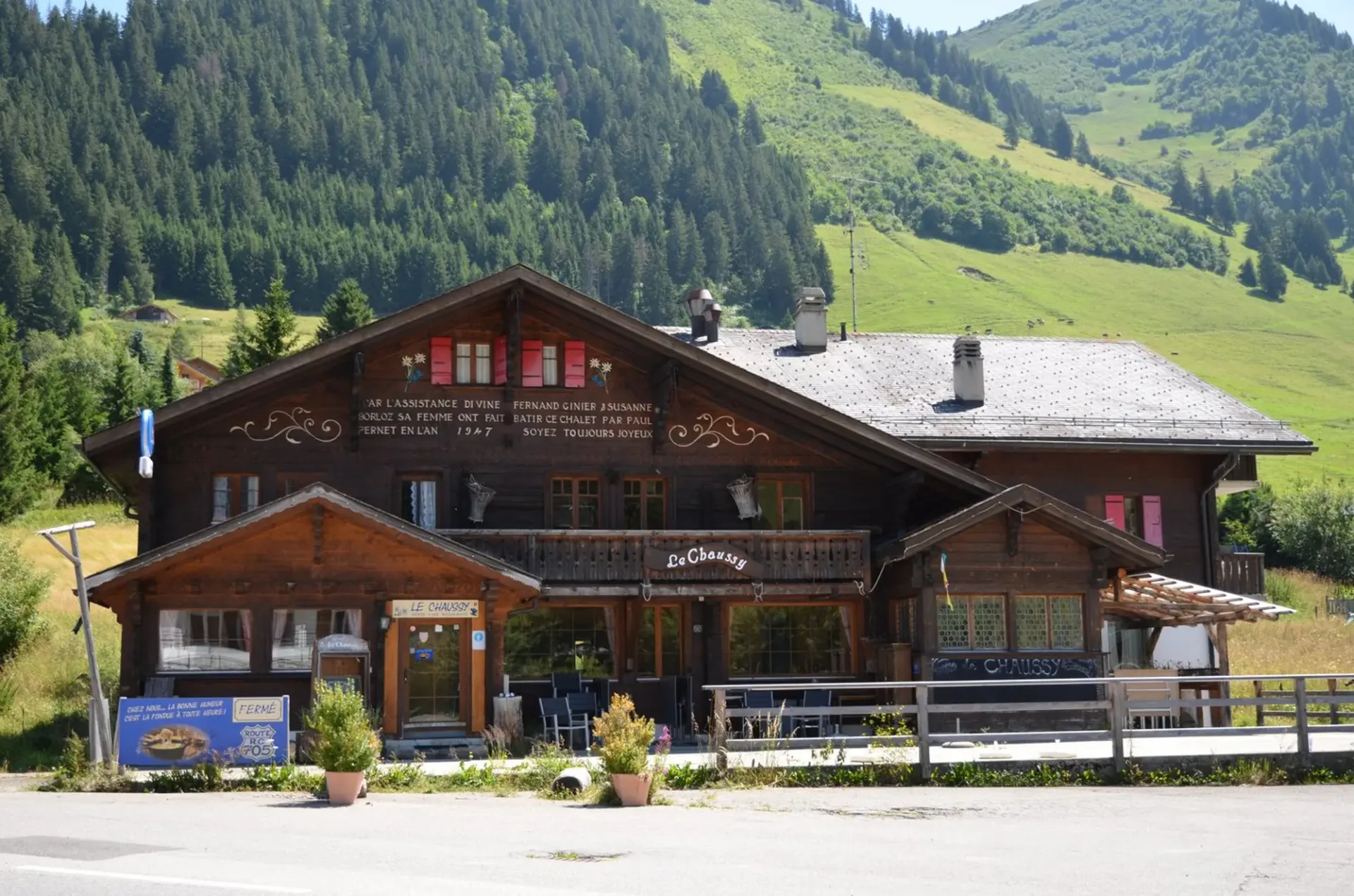 Restaurant und charmantes Hotel - Le Chaussy
