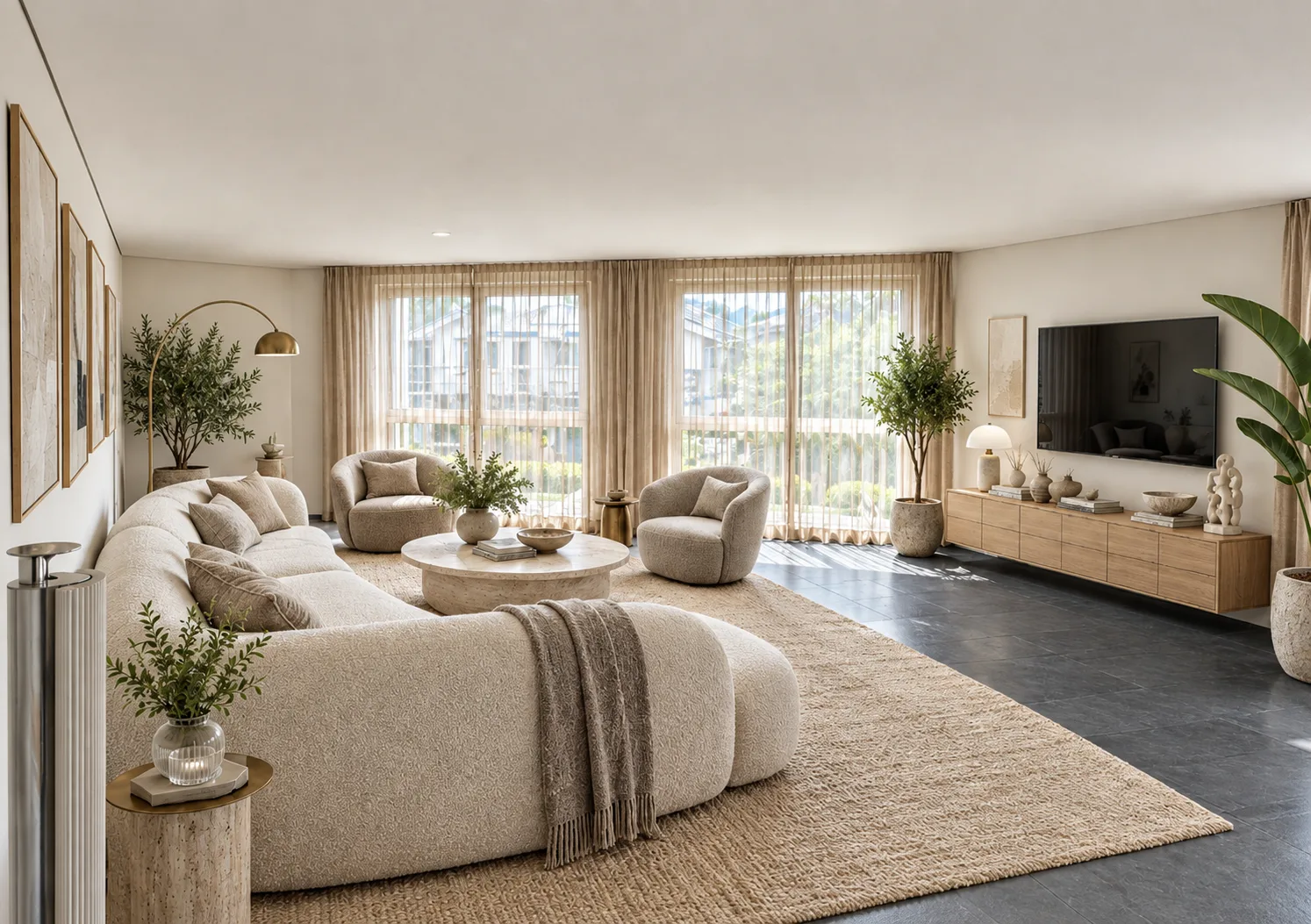 Living like in a single-family home – but much more relaxed.