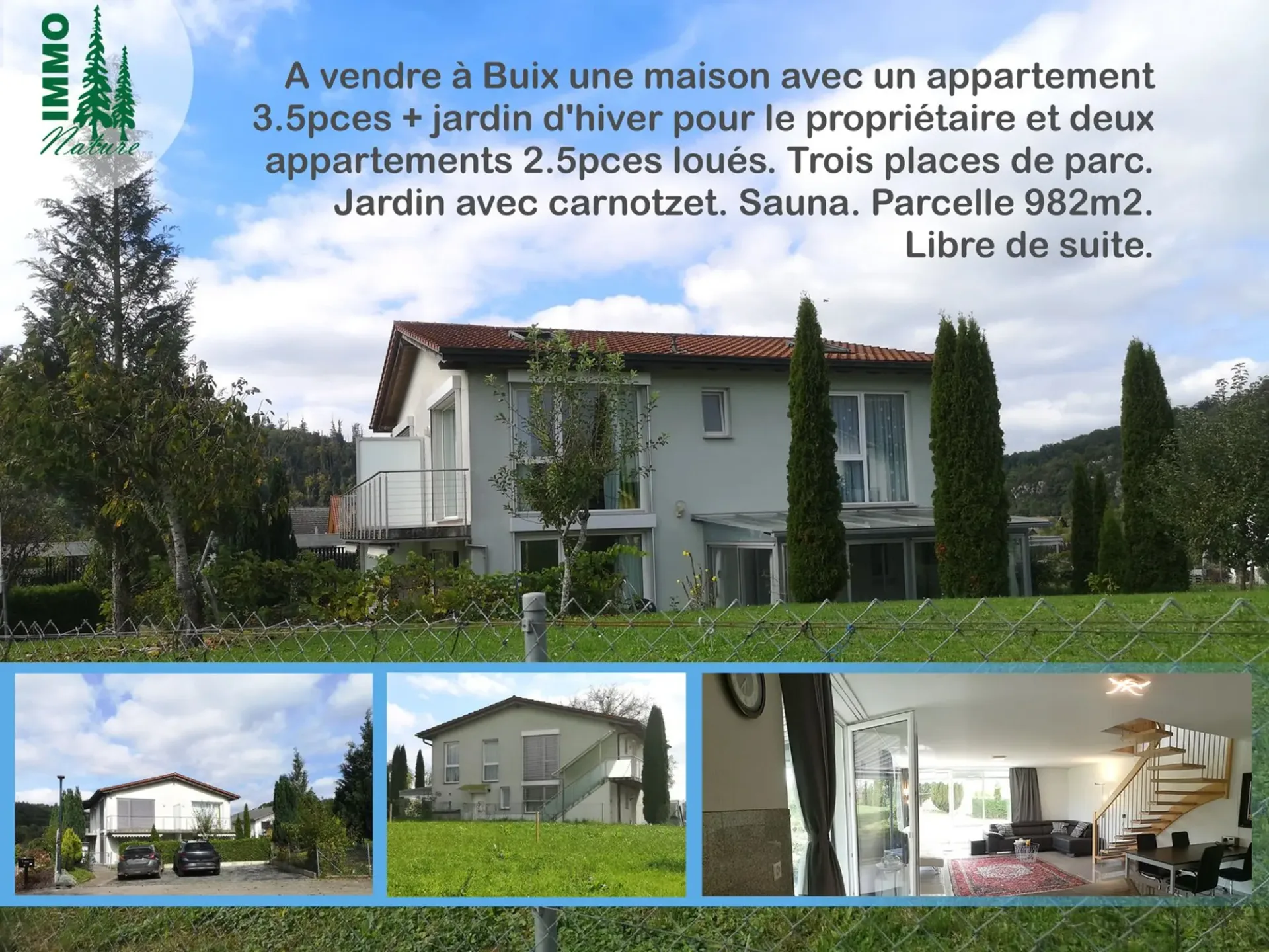 Riduzione del prezzo: Casa con due appartamenti affittati e un appartamento per il proprietario